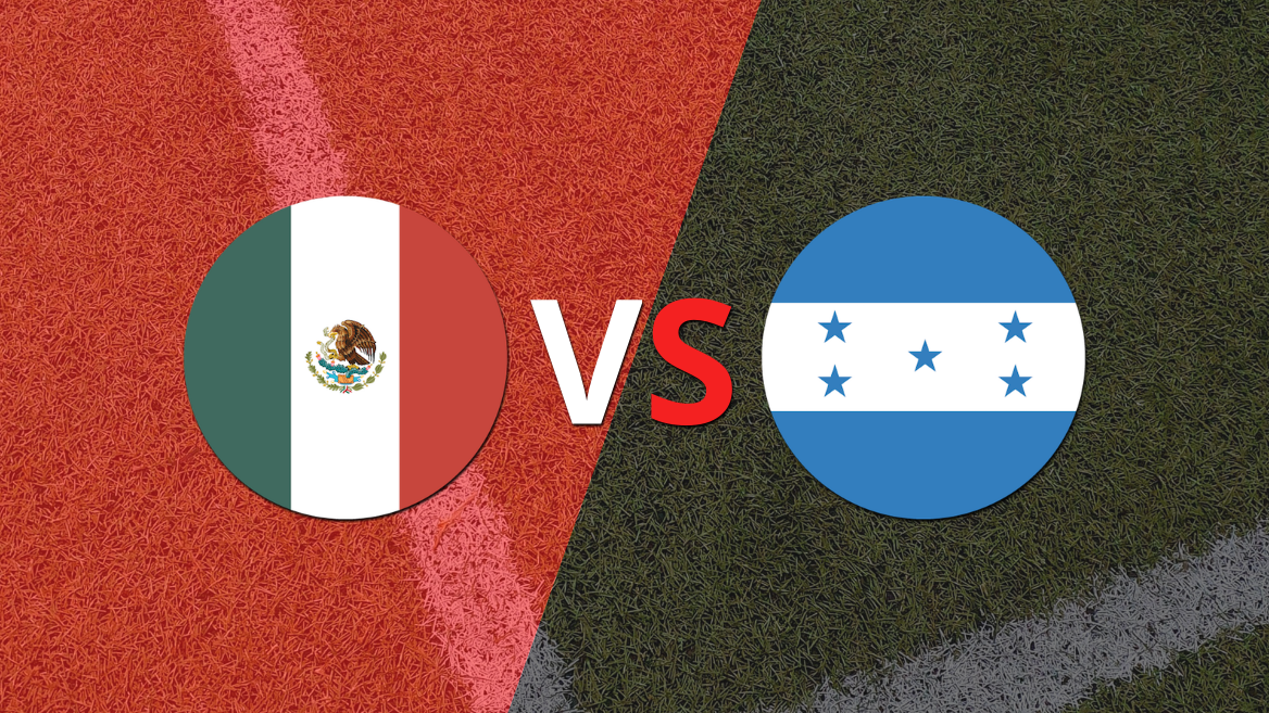 Goleada 3 a 0 de México a un Honduras sin reacción