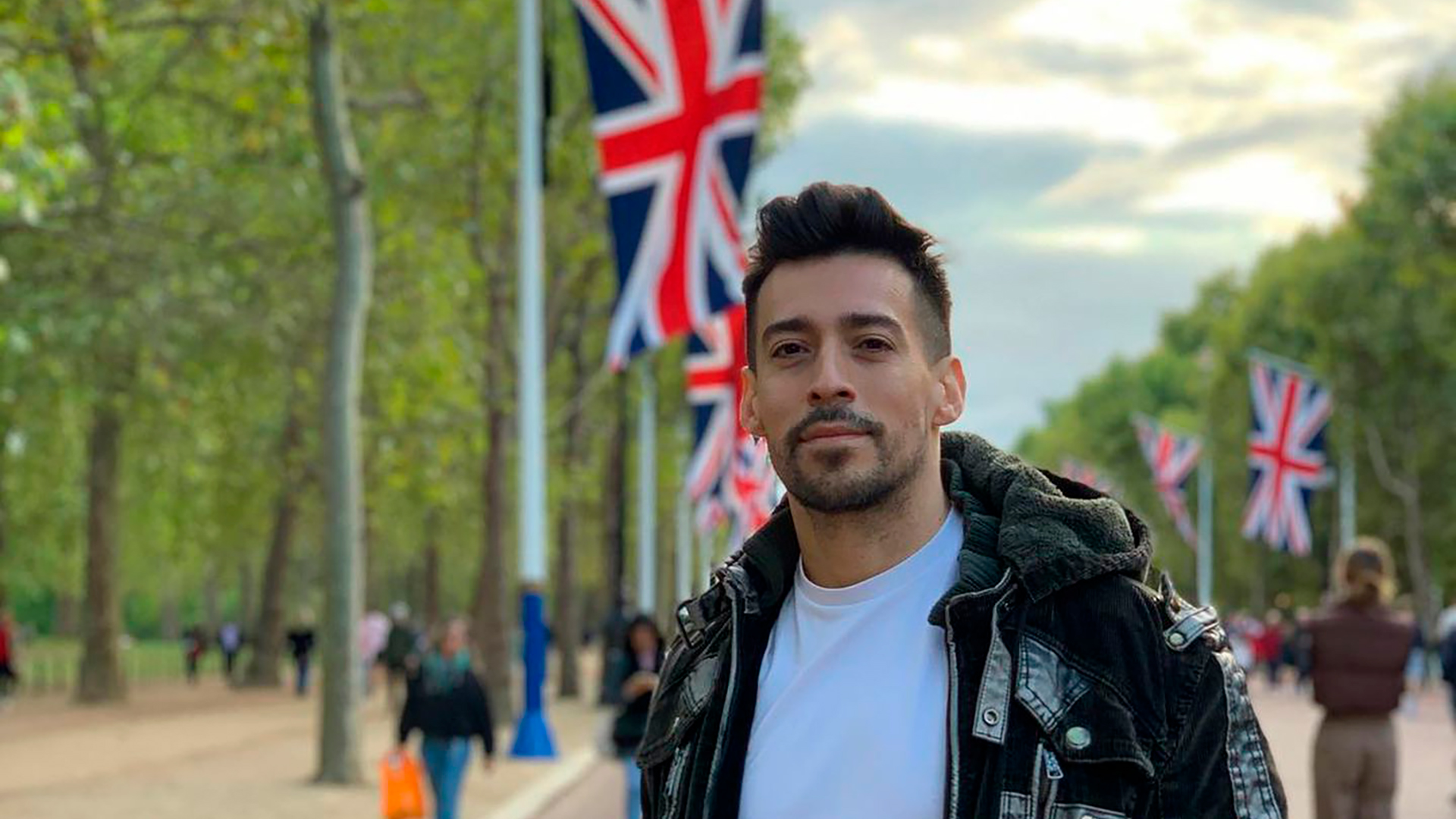Jorgito Moliniers en Londres (Foto: Instagram)