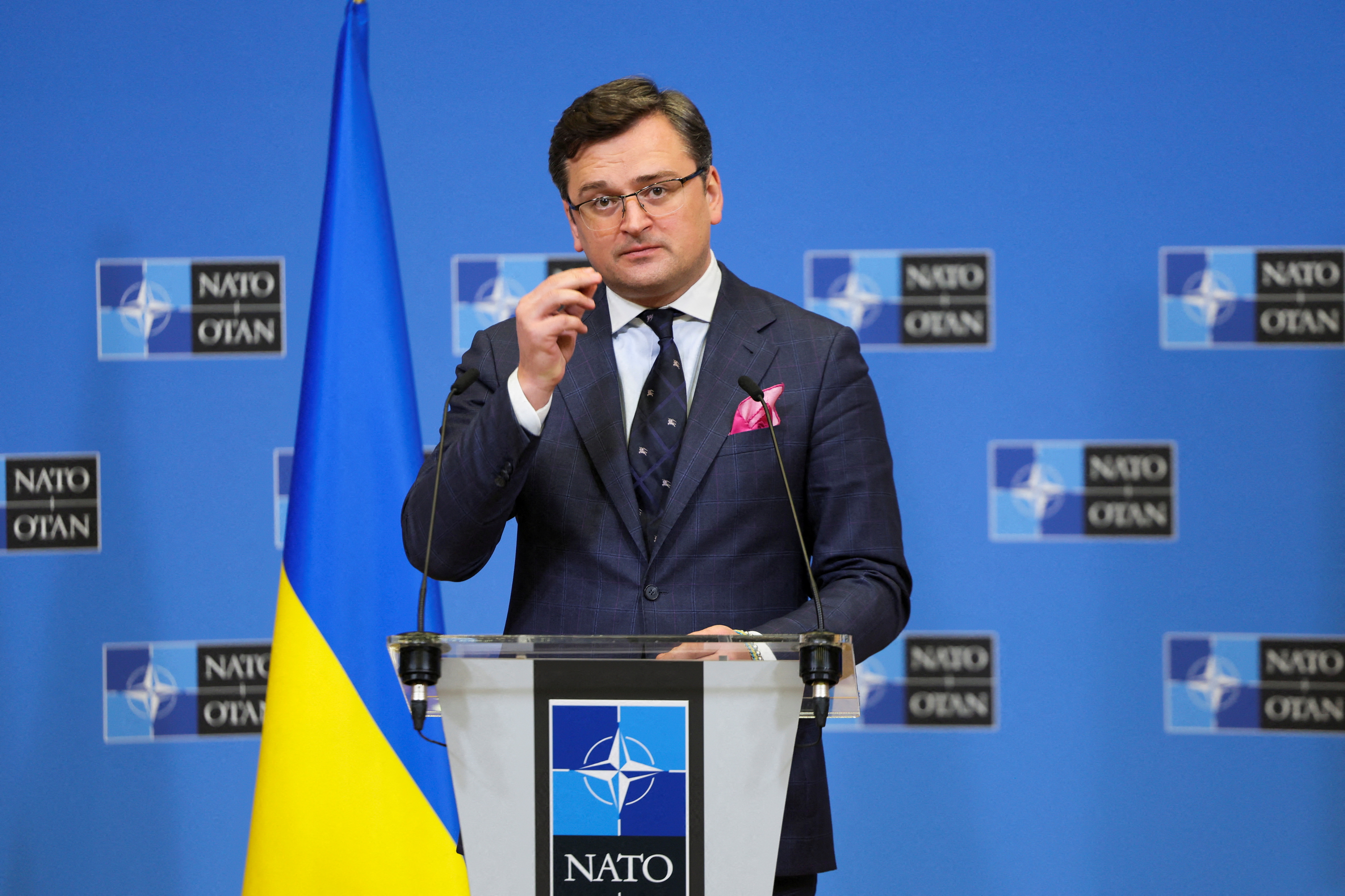 El secretario de Exteriores de Ucrania, Dmytro Kuleba