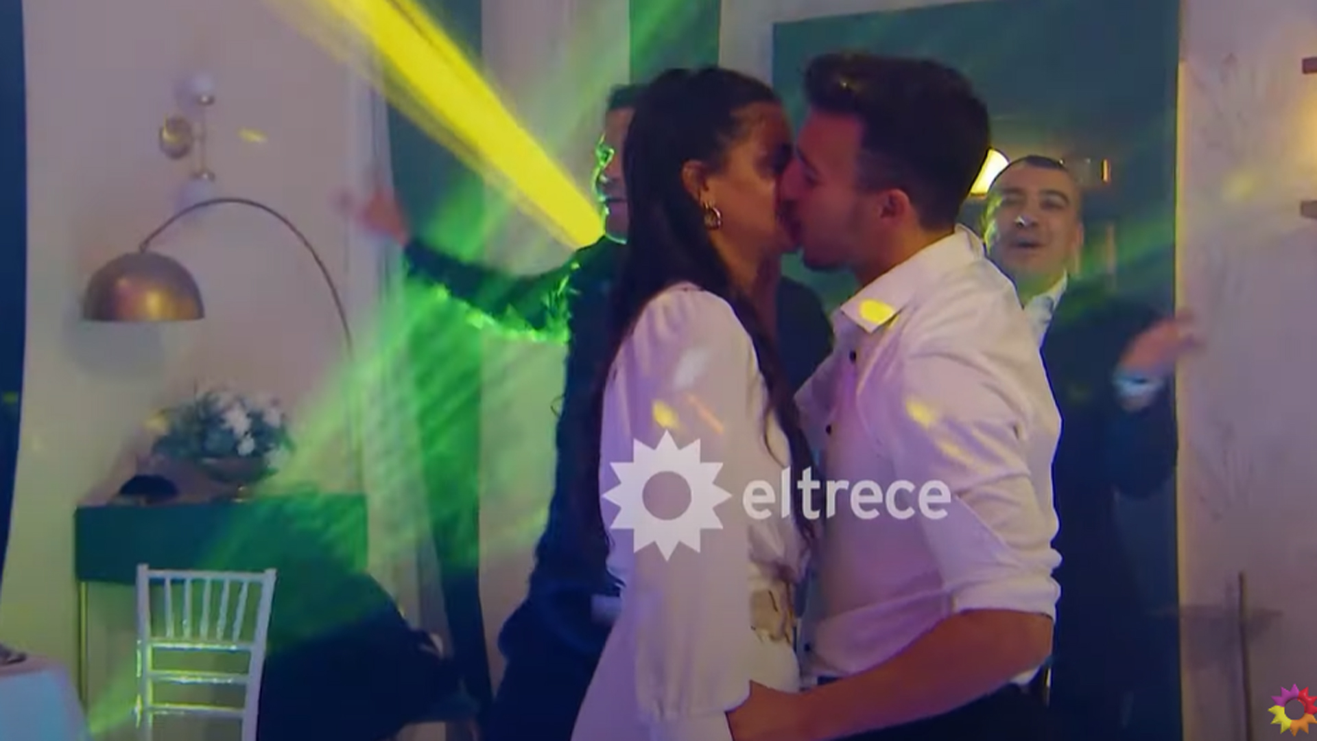 Los participantes no qusieron casarse, pero sí celebrar su amor con una fiesta judía la noche del jueves