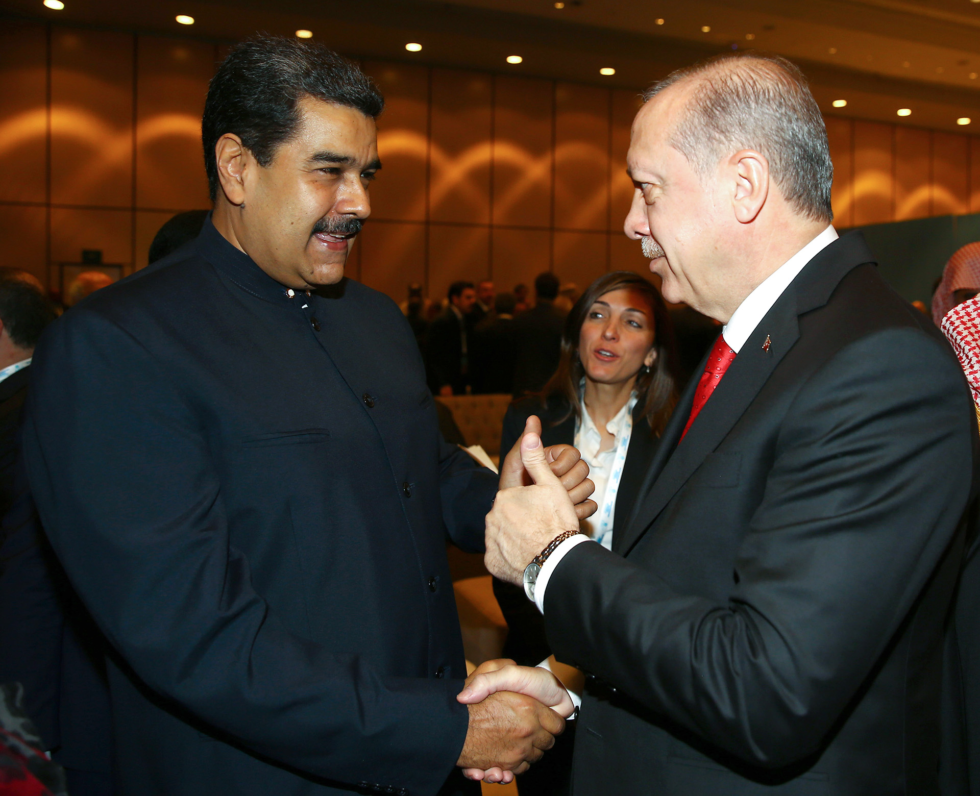 Maduro y Erdogan comenzaron a acercarse en 2016 (AFP/Archivo)