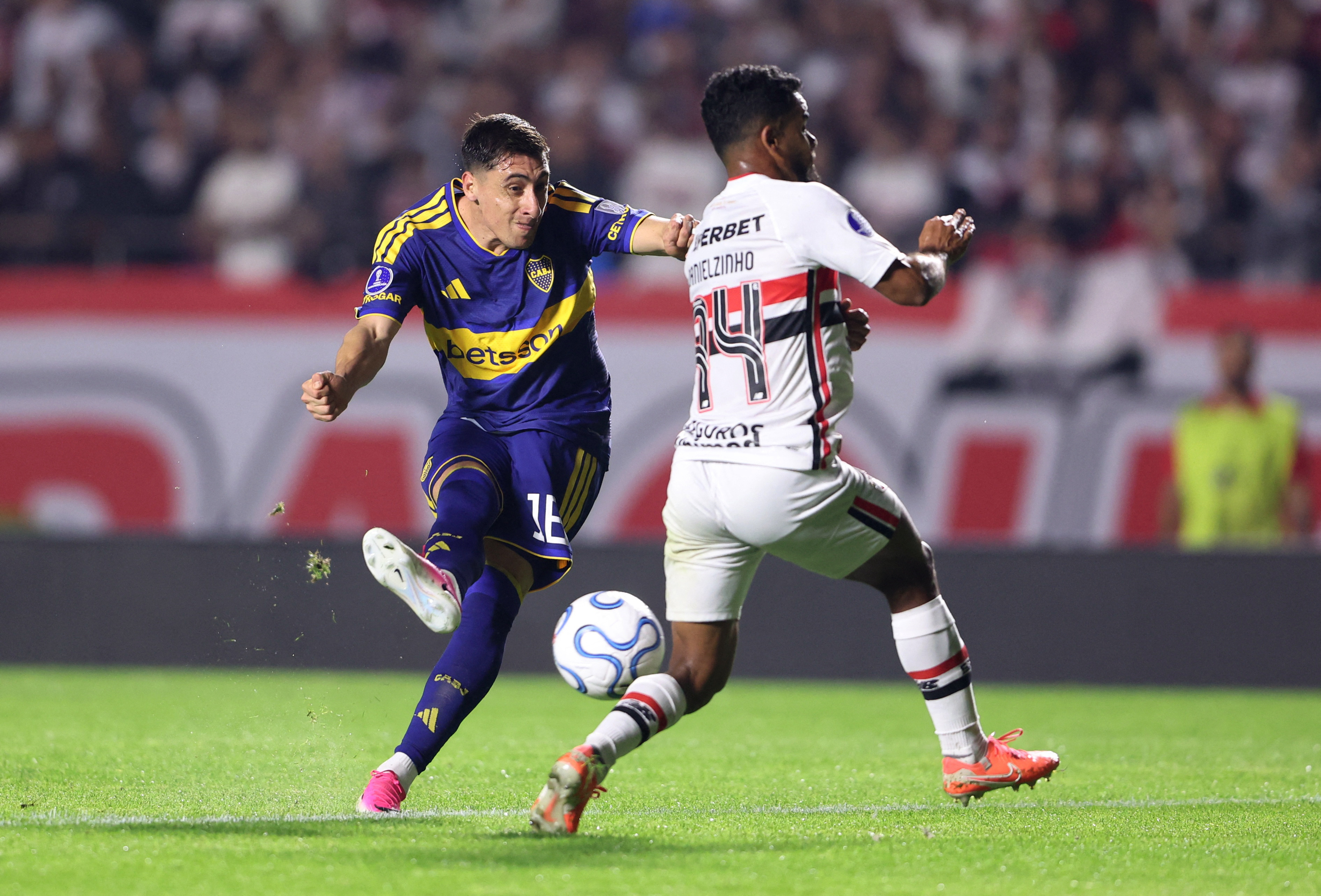 Boca Juniors vence a San Pablo en Brasil y acaricia las semfinales de la Copa Sudamericana