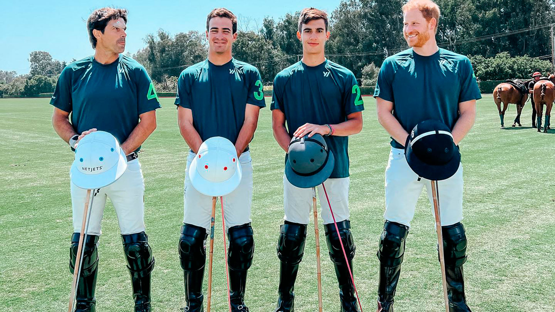 Prince Harry played polo with Nacho Figueras 