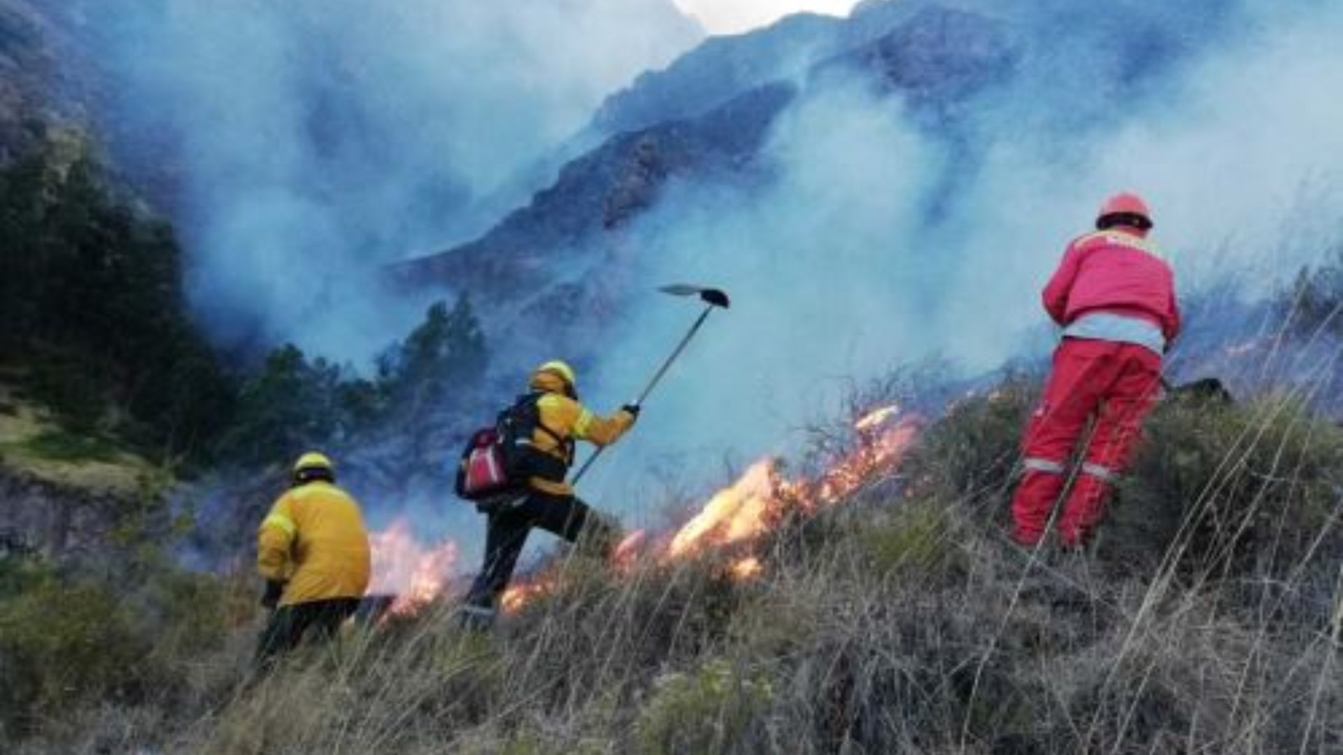 Incendios forestales en la ciudad del Cusco