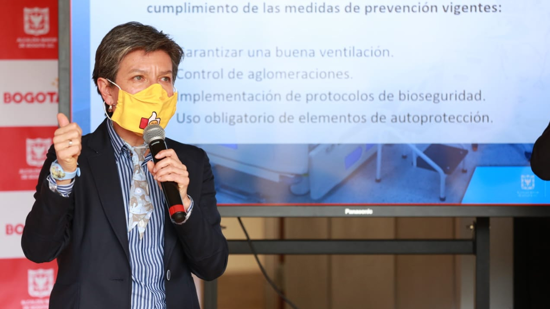 La advertencia de Claudia López a los bogotanos ante el repunte de 4.155 nuevos contagios de covid-19 en la capital