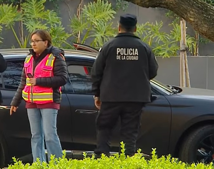 Inusual operativo policial con Gustavo Sofovich luego de un incidente de tr&aacute;nsito