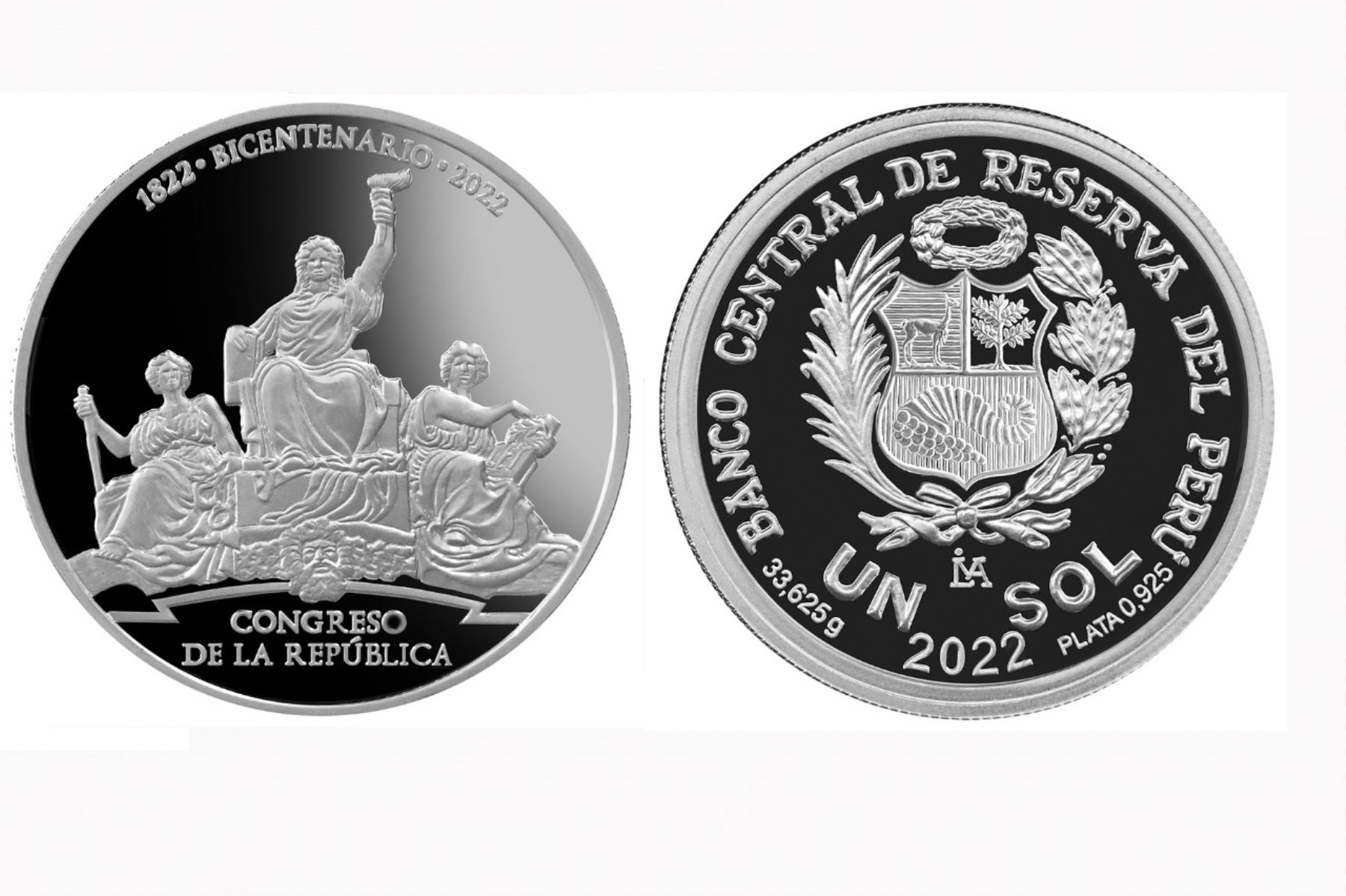 Bcr Lanza Moneda De Plata Alusiva Al Bicentenario Del Congreso De La República Infobae 0704