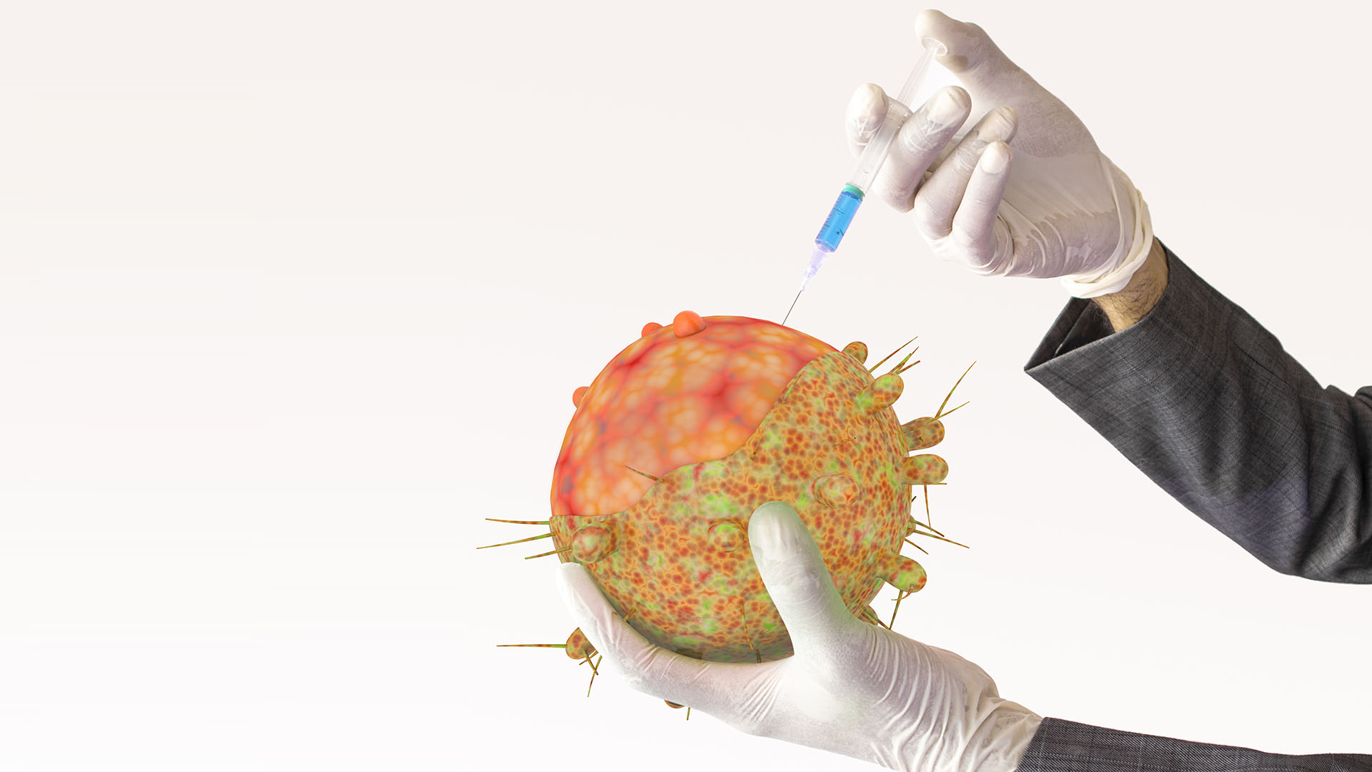 Con la circulación sostenida de la variante Ómicron del coronavirus hubo aumentos explosivos de casos de COVID-19, incluso en personas que ya estaban vacunadas (Getty Images)