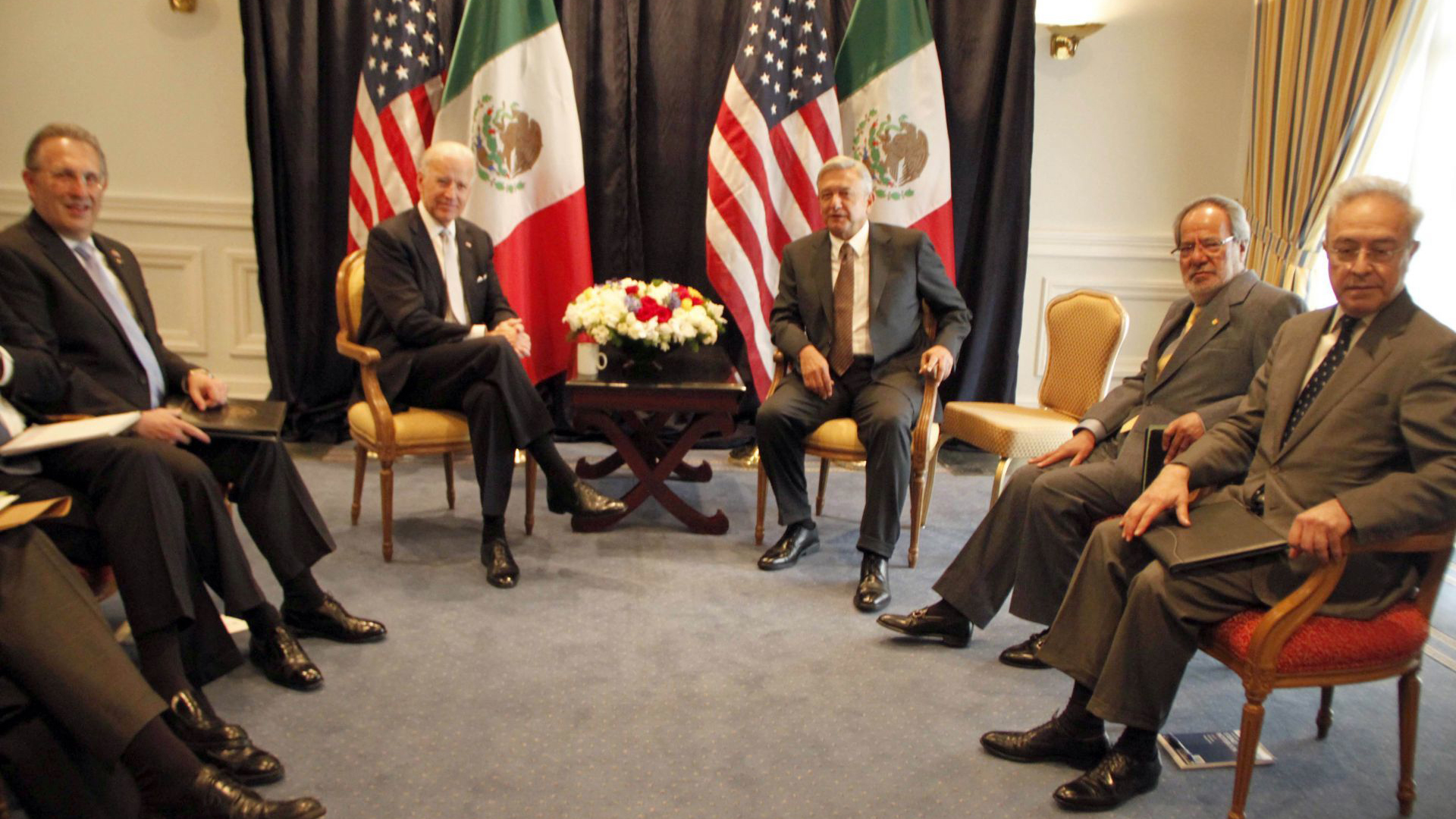 Encuentro entre Joe Biden y AMLO en la CDMX (Foto: Cuartoscuro)