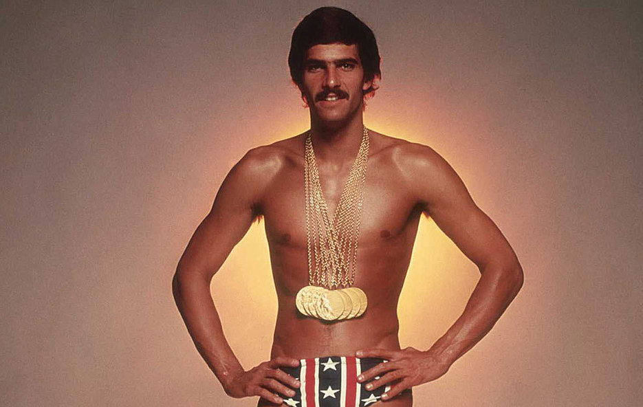 Mark Spitz se colgó siete oros en los Juegos Olímpicos  Munich 1972 (Foto: Twitter/ @HOlimpicas)