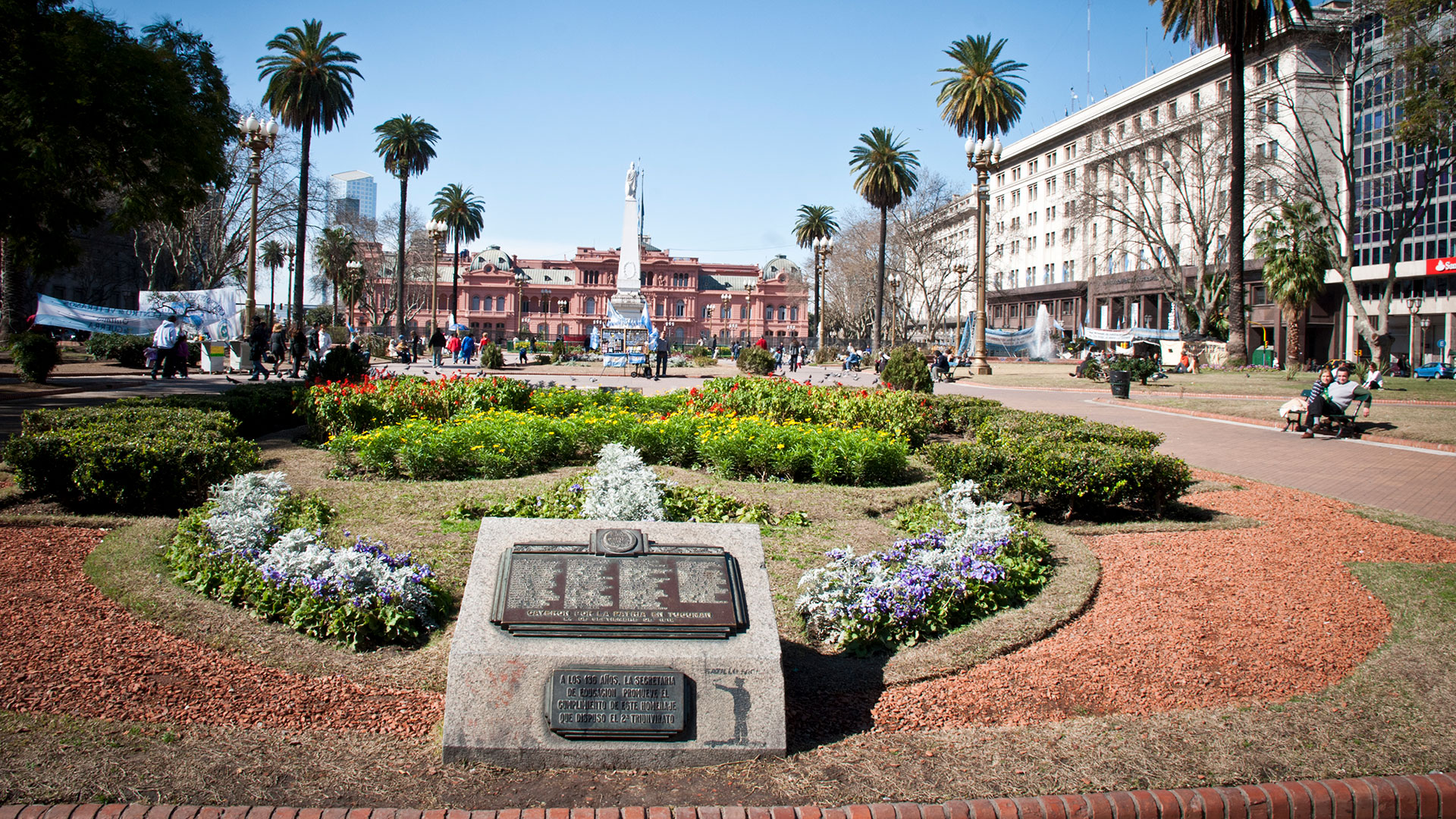 Plaza de Mayo, eje de otro de los circuitos de vacaciones de invierno