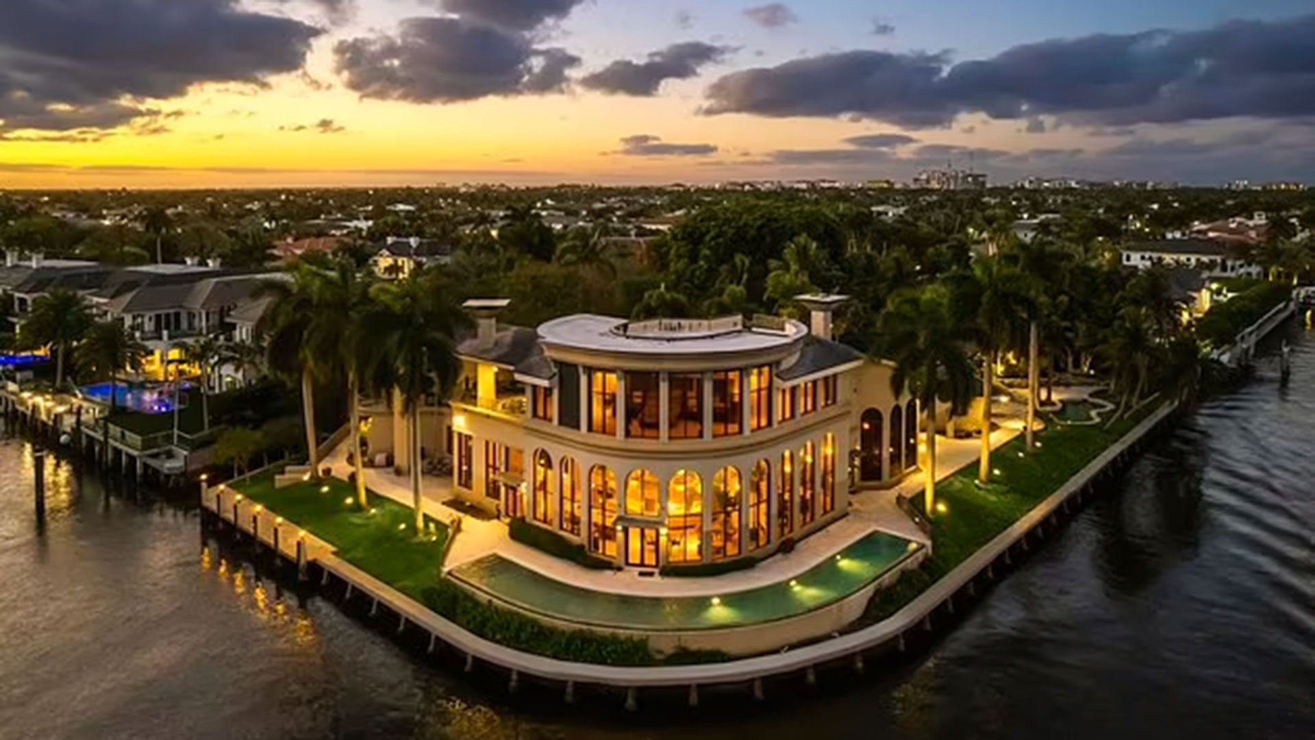 Una mansión de lujo en Florida alcanzó los 40 millones de dólares en venta antes de su demolición