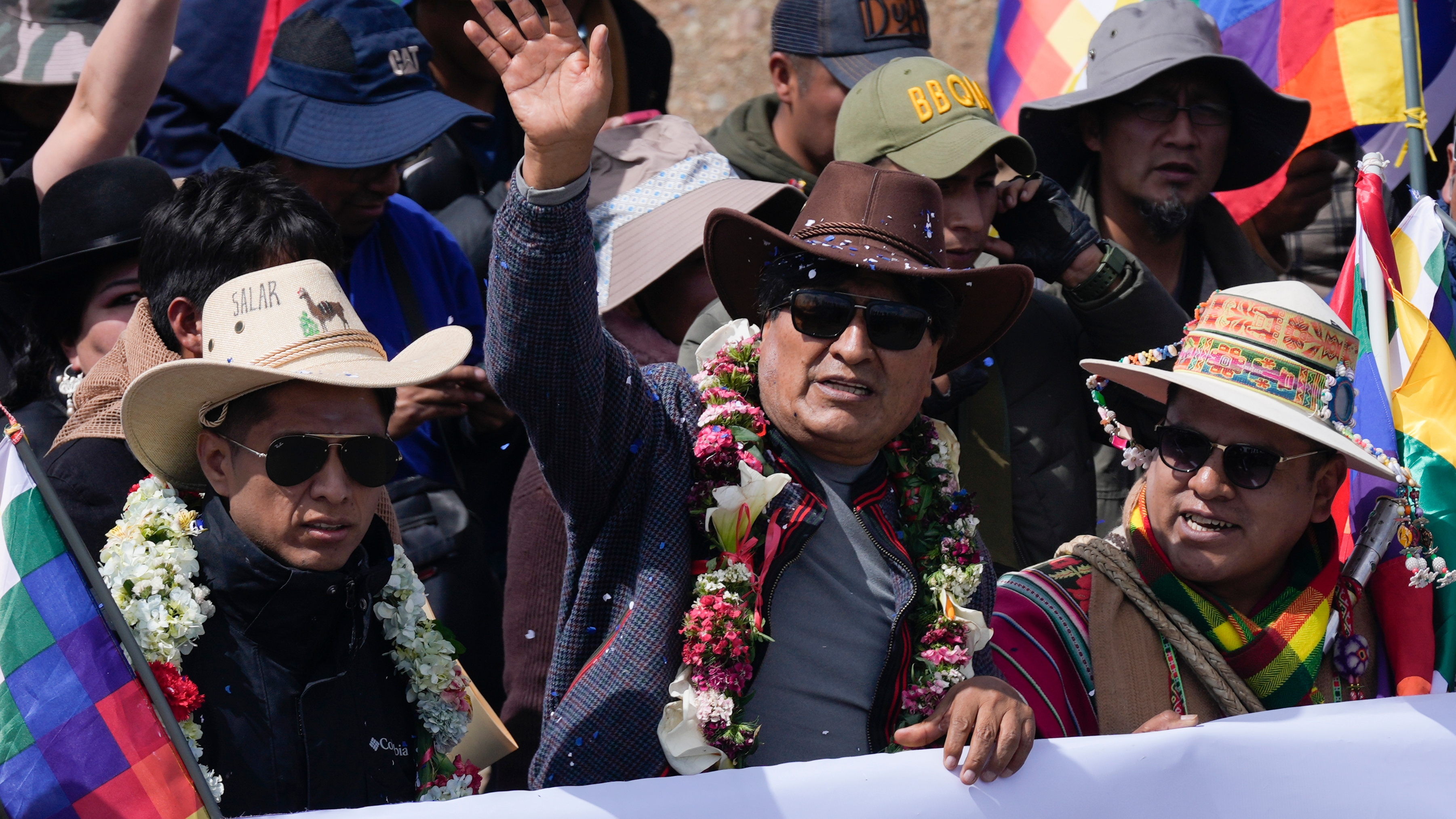 Evo Morales ya habla de la caída de Arce: “Si el presidente y el vicepresidente abandonan al pueblo, está Andrónico”