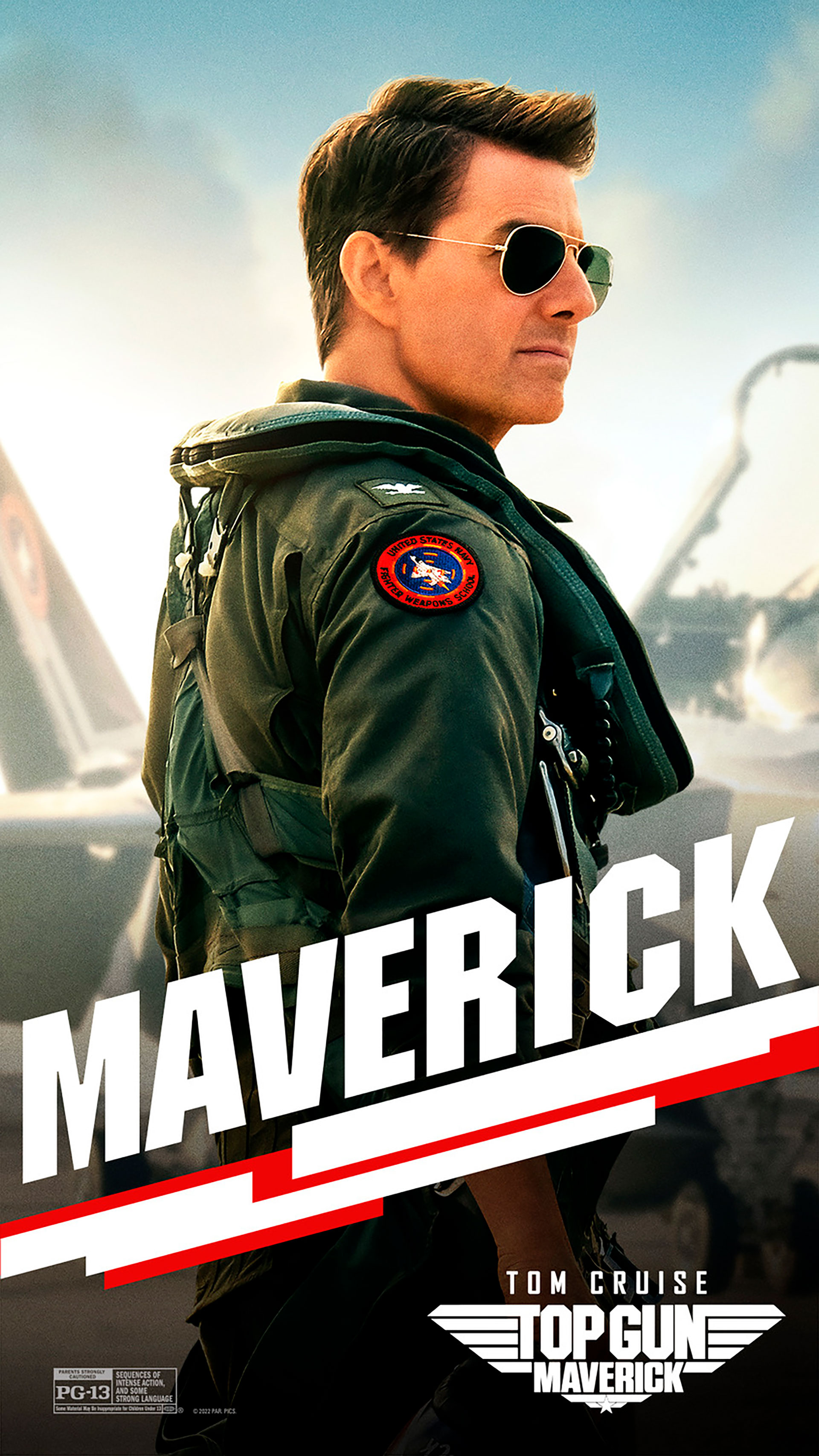 Póster oficial de "Top Gun: Maverick". (Paramount Pictures)