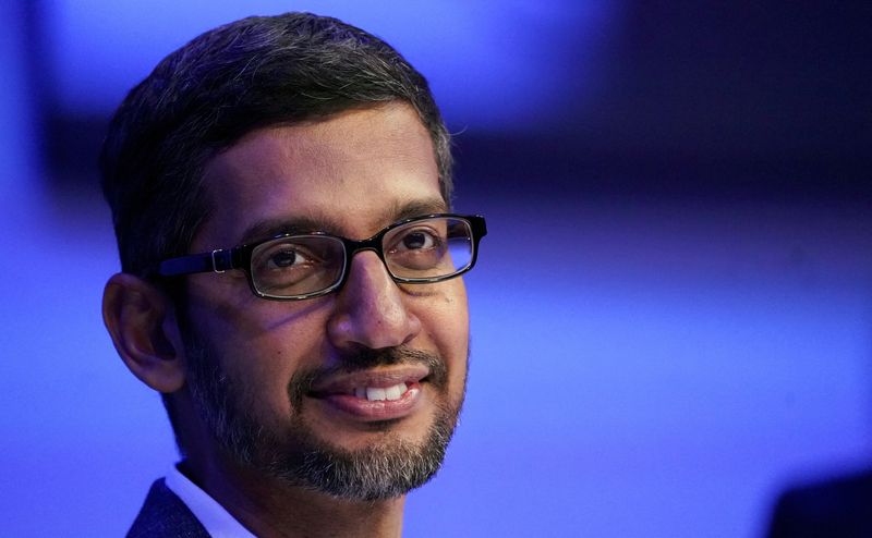 Sundar Pichai,CEO de Google y Alphabet (REUTERS/Denis Balibouse)