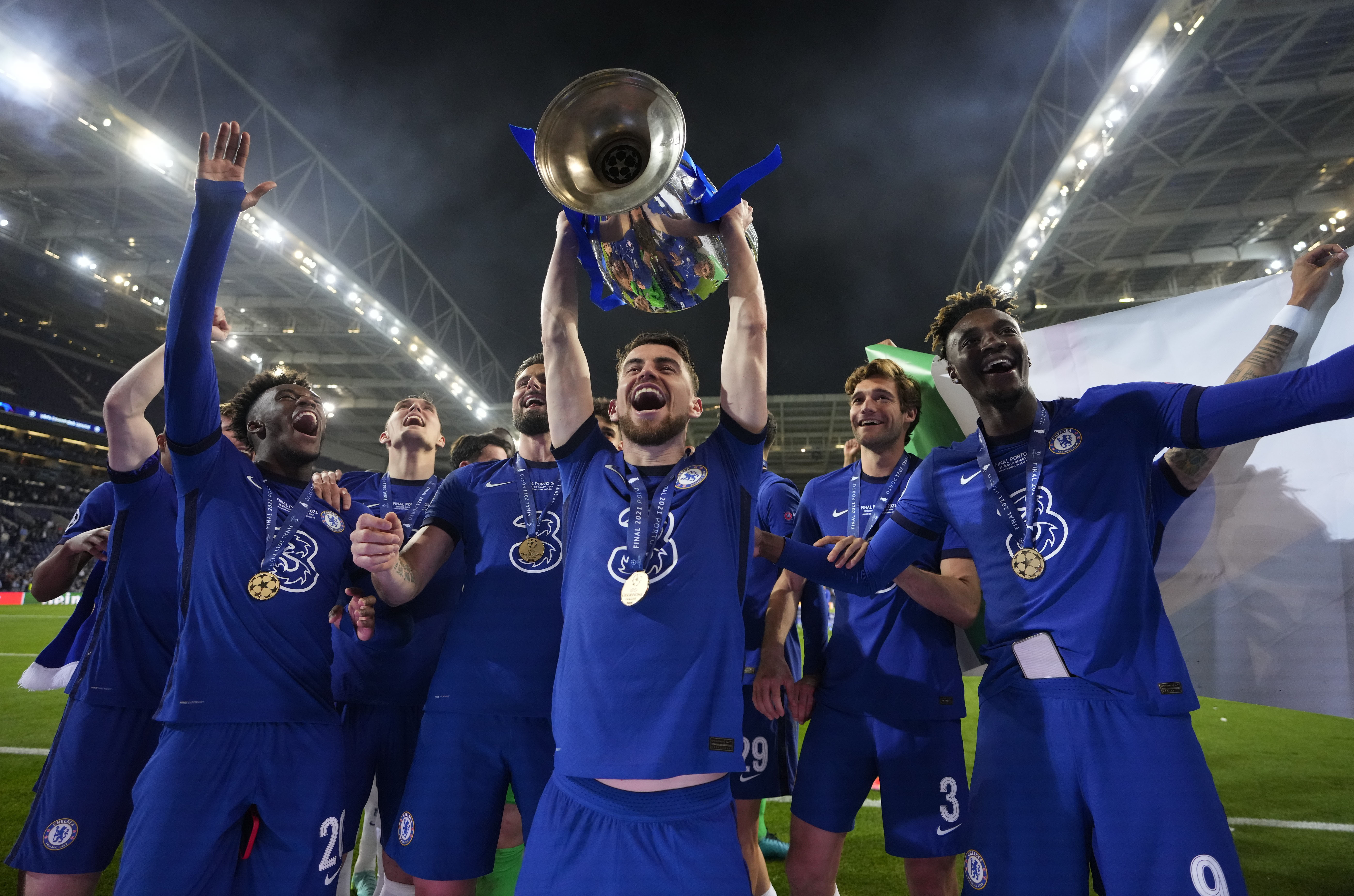 Jorginho fue titular en la final de Champions League entre el Chelsea y el Manchester City (Reuters)