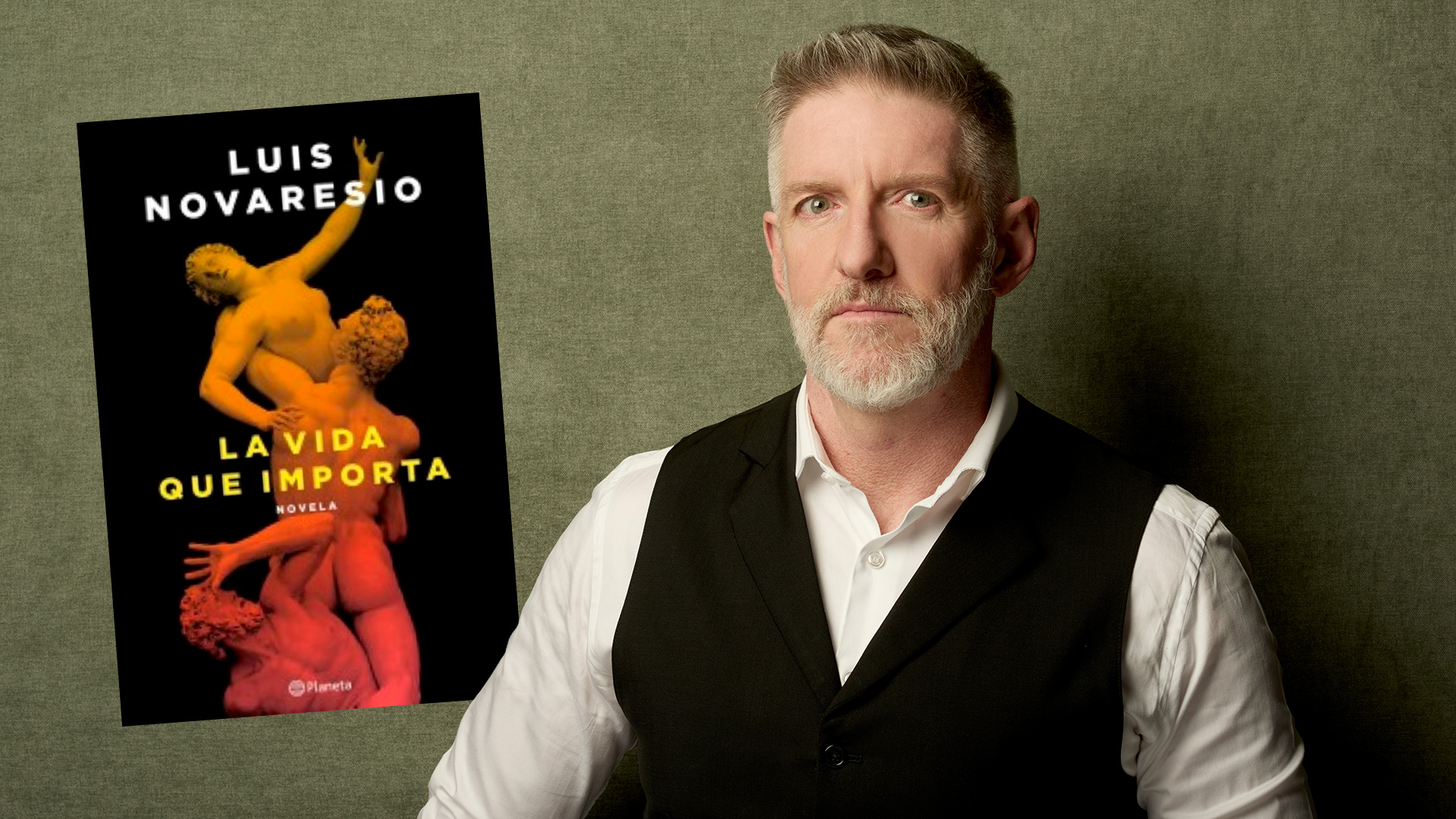 Luis Novaresio publica una novela sobre el amor y sus pactos: \