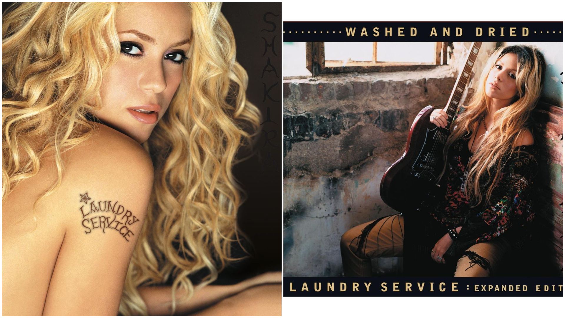 ¡Shakira, de fiesta! Celebra 20 años del estreno de su álbum ‘Laundry Service’. Crédito: @shakira Instagram