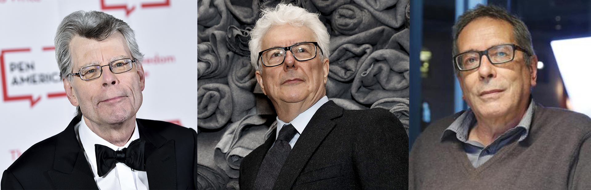 tephen King, Ken Follet y César Aira, admirador del autor de best sellers