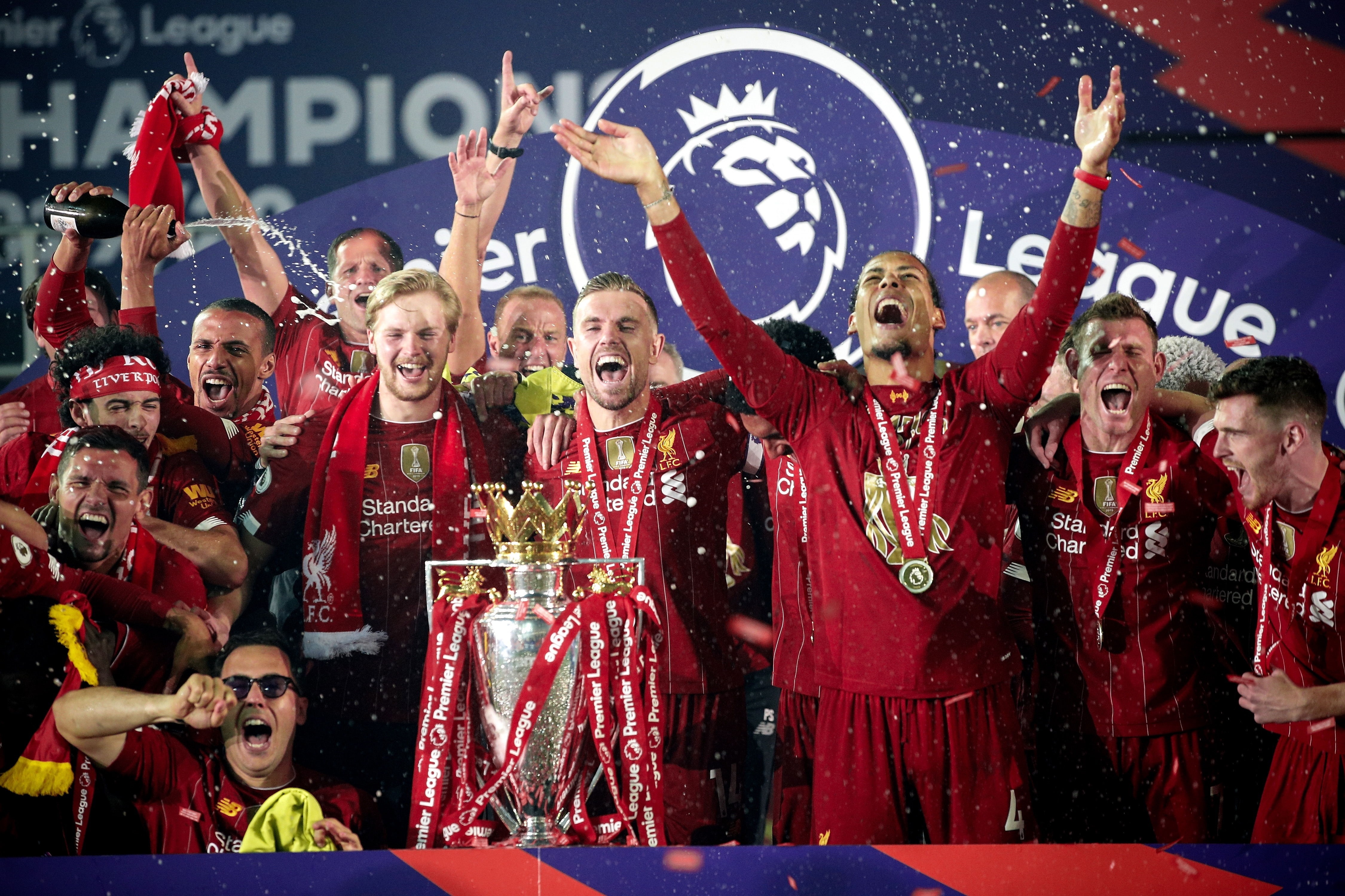 El Liverpool levanta en su primera liga inglesa en treinta años - Infobae