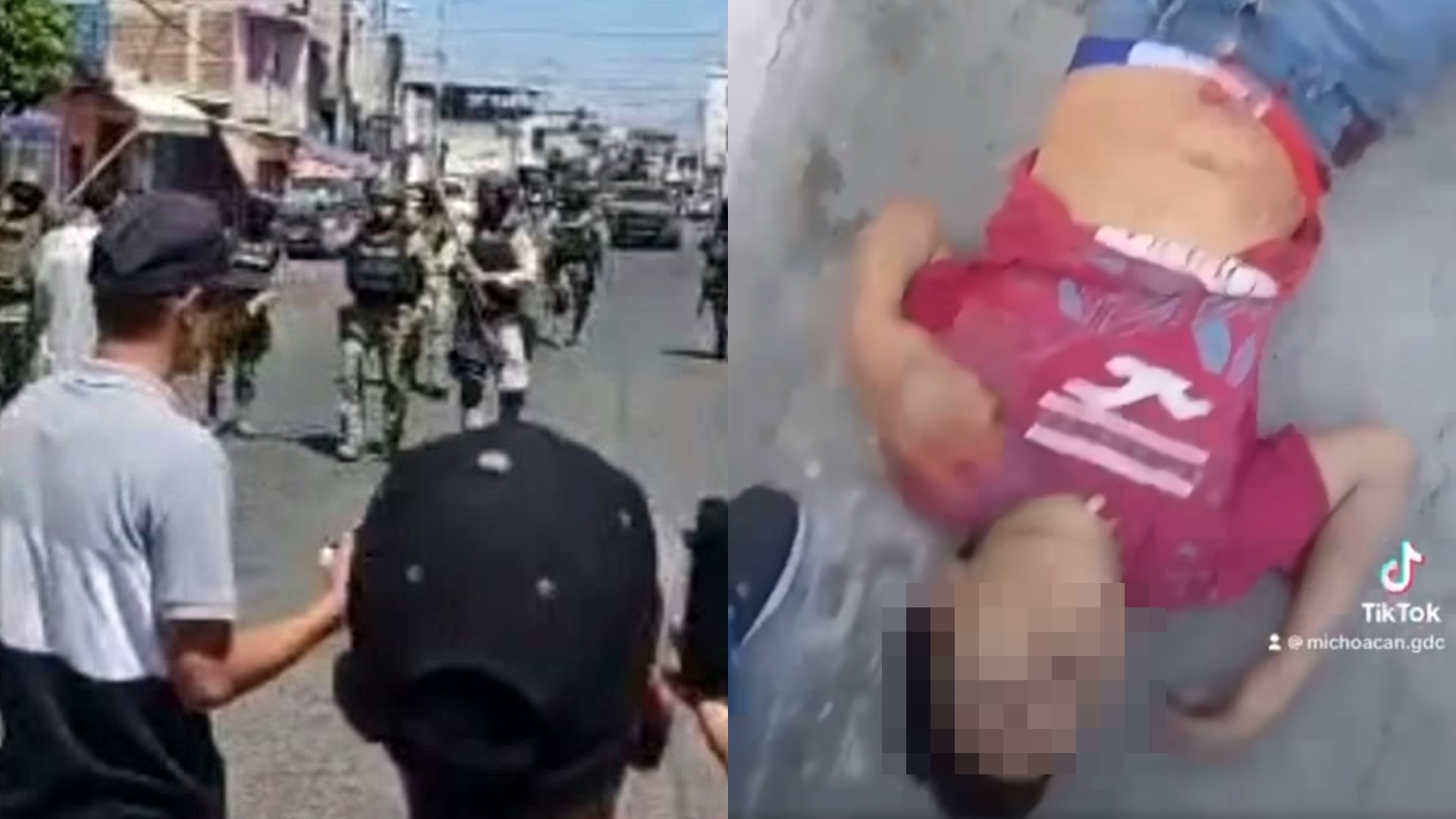 Un niño herido de gravedad fue el saldo de dispersión de pobladores por parte de la Guardia Nacional en Michoacán  