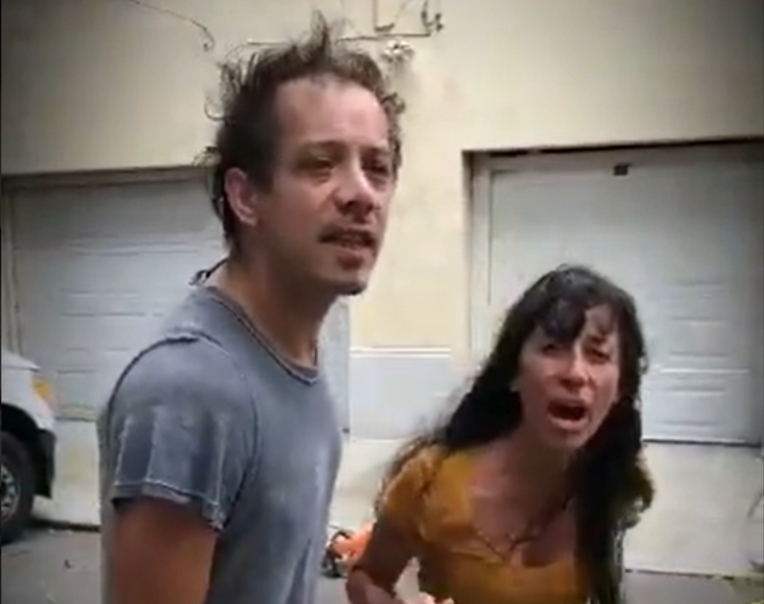 La pareja soltó epítetos racistas contra una vecina de la colonia Hipódromo Condesa y la intentaron agredir físicamente (Captura de Pantalla: Twitter)