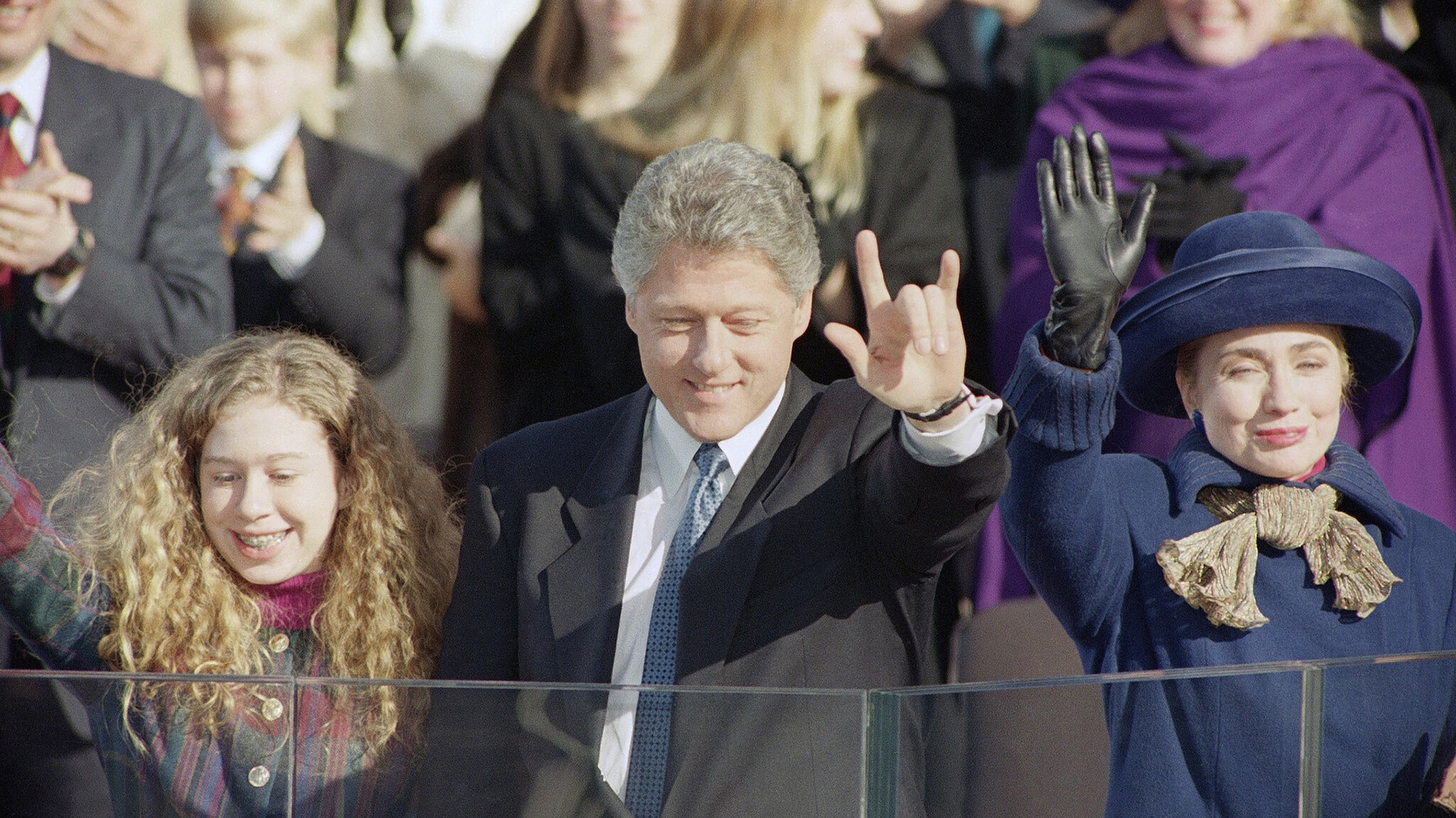 Bill Clinton tenía 46 años cuando se convirtió en presidente, en 1993 (AP)