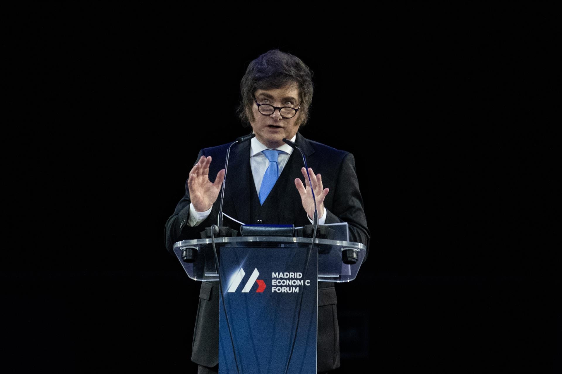 Javier Milei inicia el primero de tres viajes internacionales: ir&aacute; a Espa&ntilde;a a dar una charla y mantendr&aacute; reuniones con empresarios