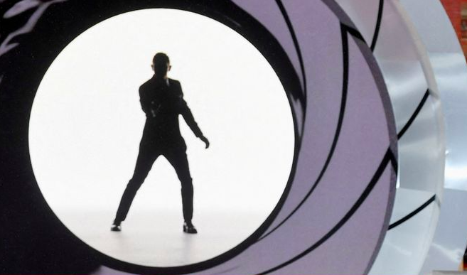 Icónica imagen del agente 007. (Reuters)