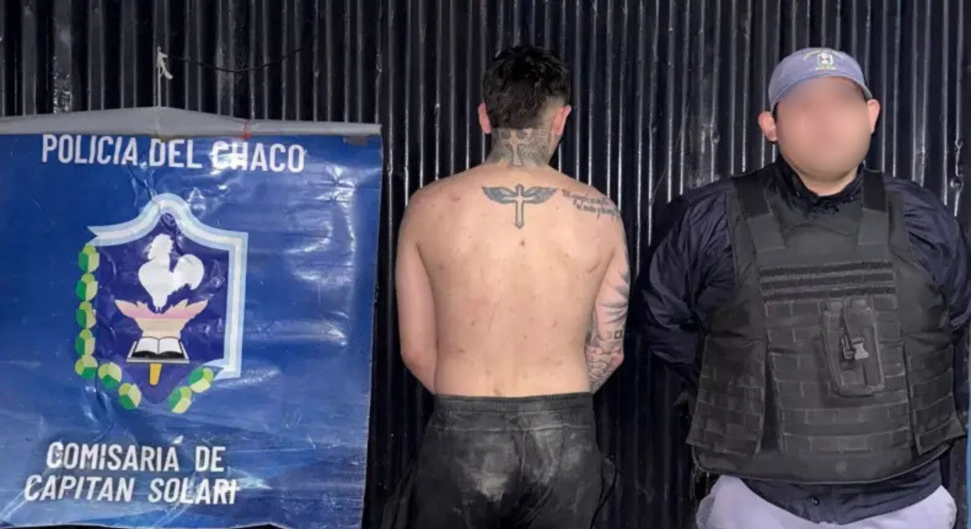 Agredi&oacute; a su padre de 69 a&ntilde;os y mutil&oacute; a un polic&iacute;a de Chaco durante un procedimiento: qued&oacute; detenido