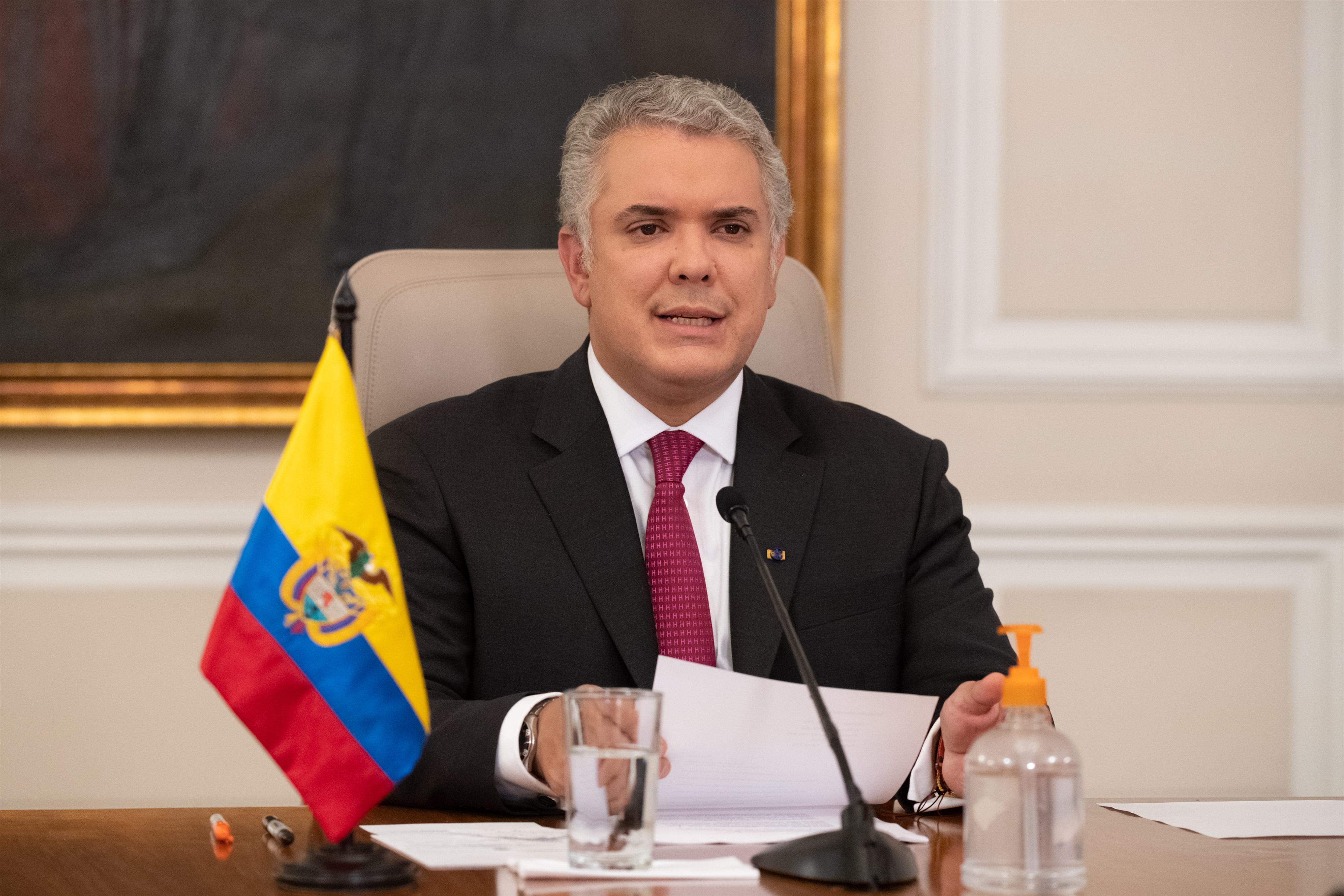 12/03/2021 El presidente de Colombia, Iván Duque
POLITICA SUDAMÉRICA COLOMBIA
EFRAIN HERRERA / PRESIDENCIA COLOMBIA
