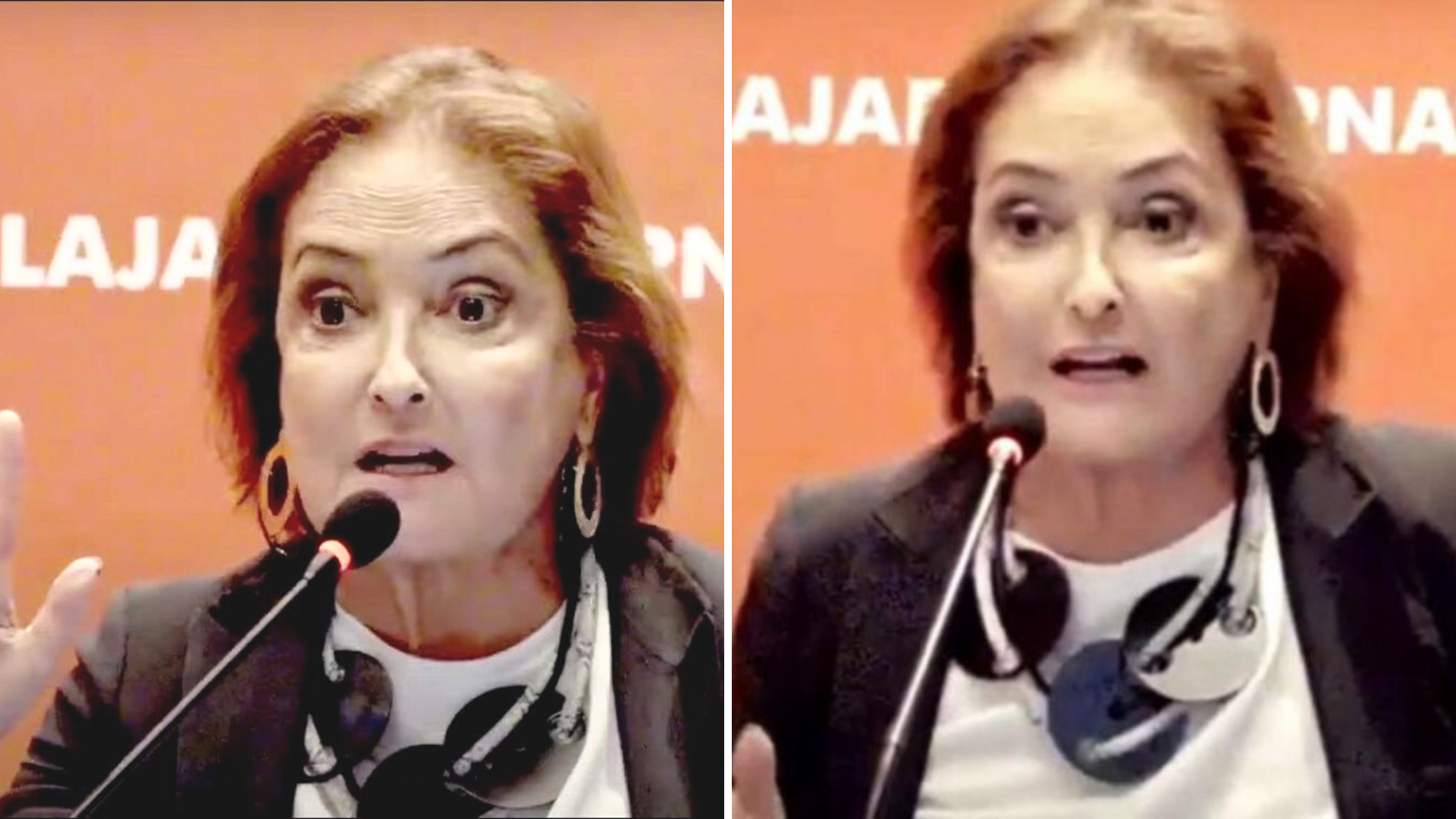 Patricia Armendáriz contestó a los abucheos que recibió en la FIL Guadalajara: “Preguntas con navajas”
