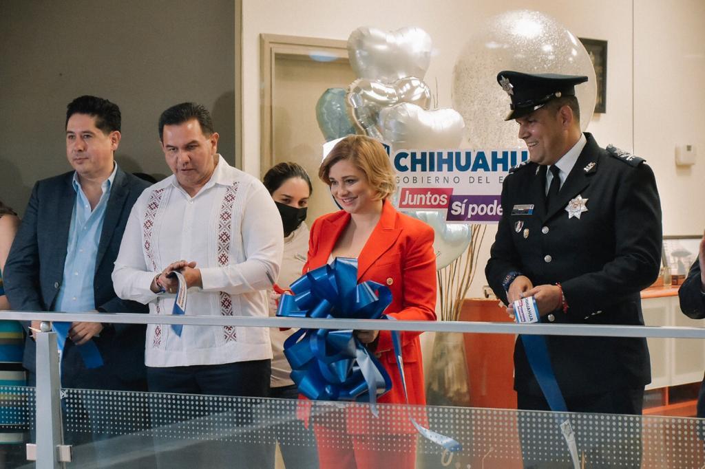 Maru Campos inauguró nuevas oficinas de la Secretaría de Seguridad Pública Estatal (Foto: Gobierno de Chihuahua)