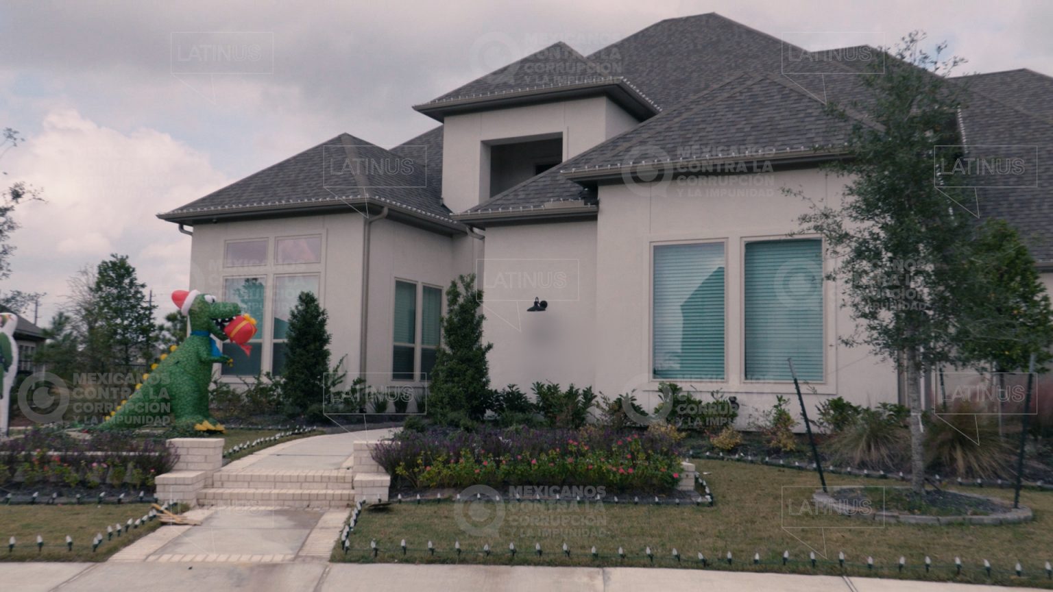 La nueva casa del hijo de AMLO tiene una superficie de mil 100 metros cuadrados. (Foto: Mexicanos Contra la Corrupción y la impunidad)