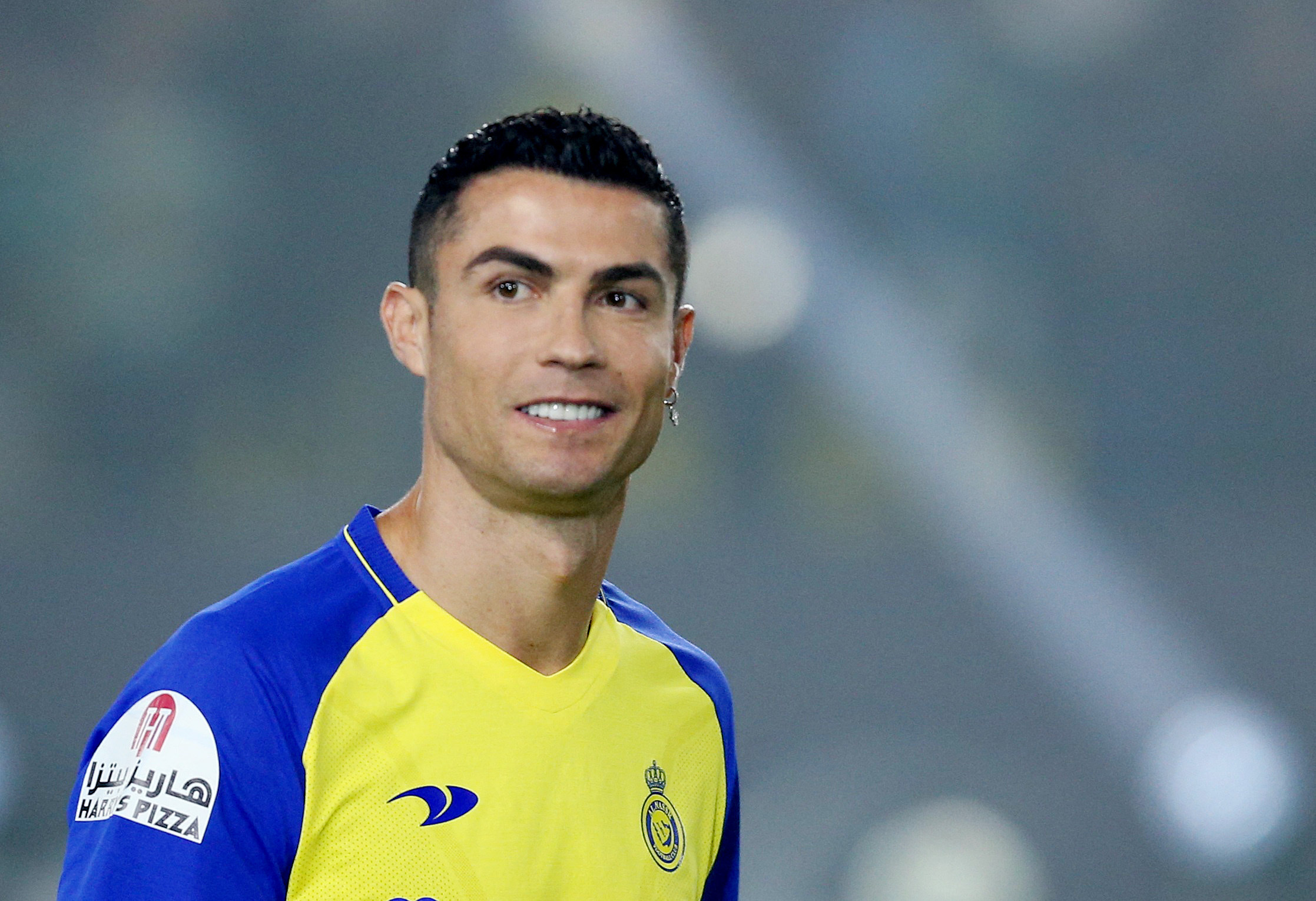 Cristiano Ronaldo se presentó ante los fanáticos (Reuters)
