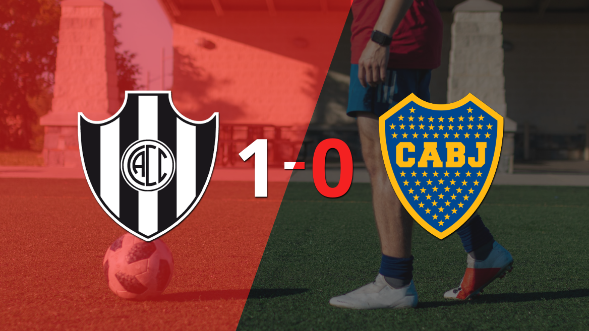 Con lo justo, Central Córdoba (SE) venció a Boca Juniors 1 a 0 en el estadio Alfredo Terrera