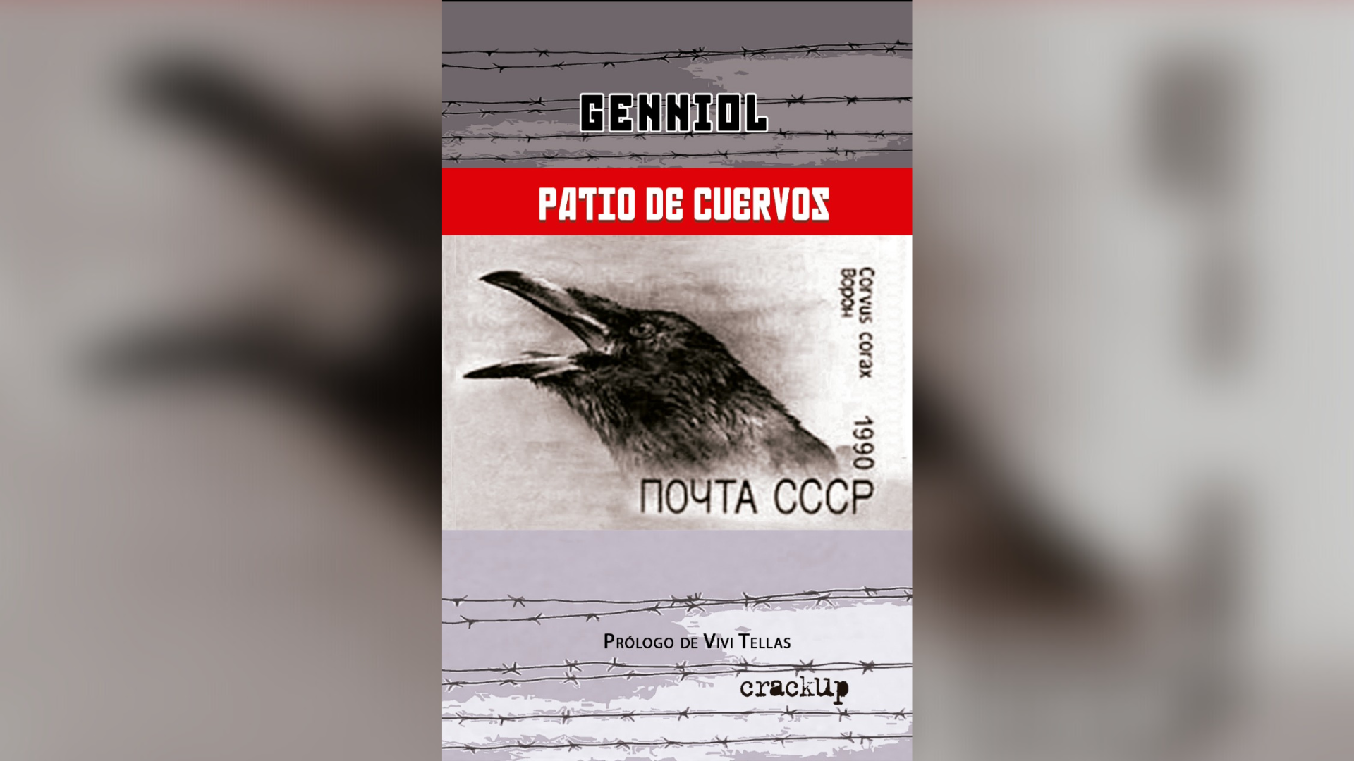 “Patio de cuervos”, la primera novela de Genniol