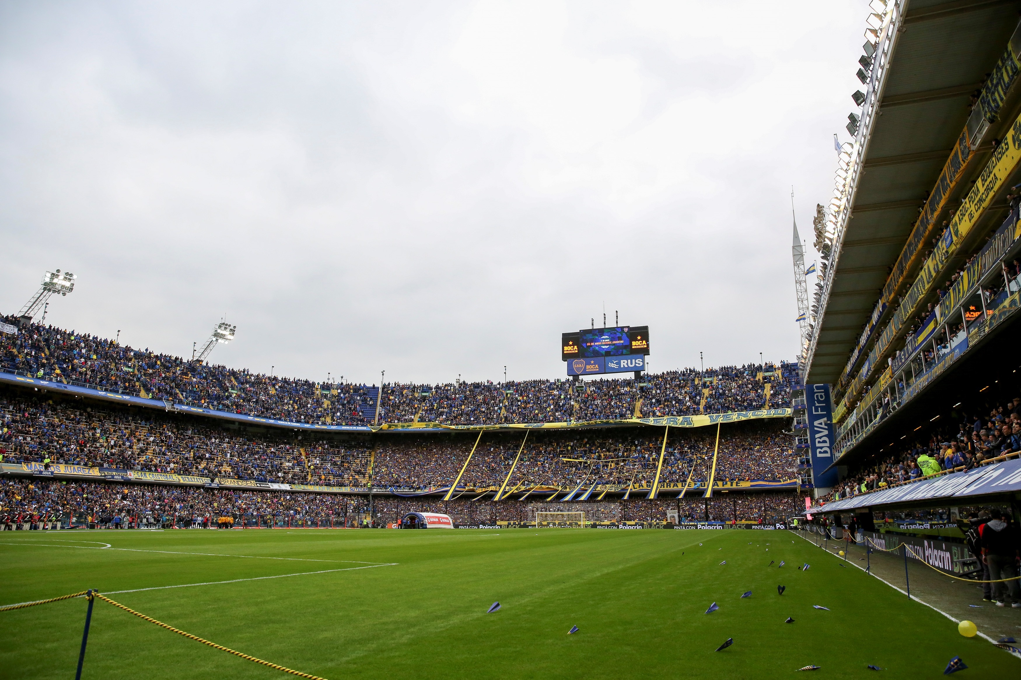 PUESTO 9 - 139 PARTIDOS / Estadio La Bombonera de la ciudad de Buenos Aires, Argentina (EFE/David Fernández/Archivo)