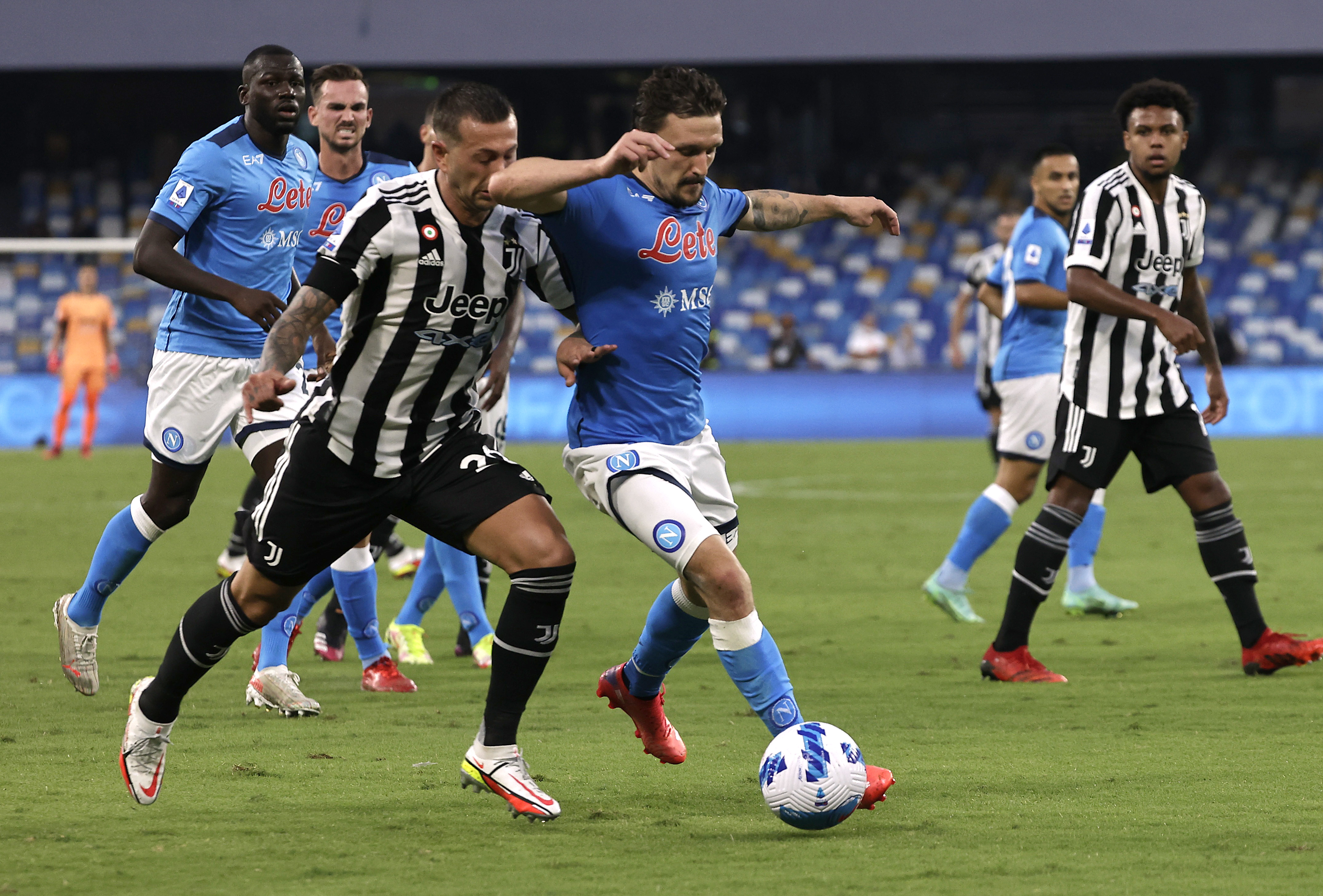 Juventus e Napoli i due club più importanti della Serie A (Reuters)