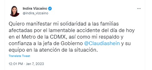 Gobernadora de Colima, (Twitter)
