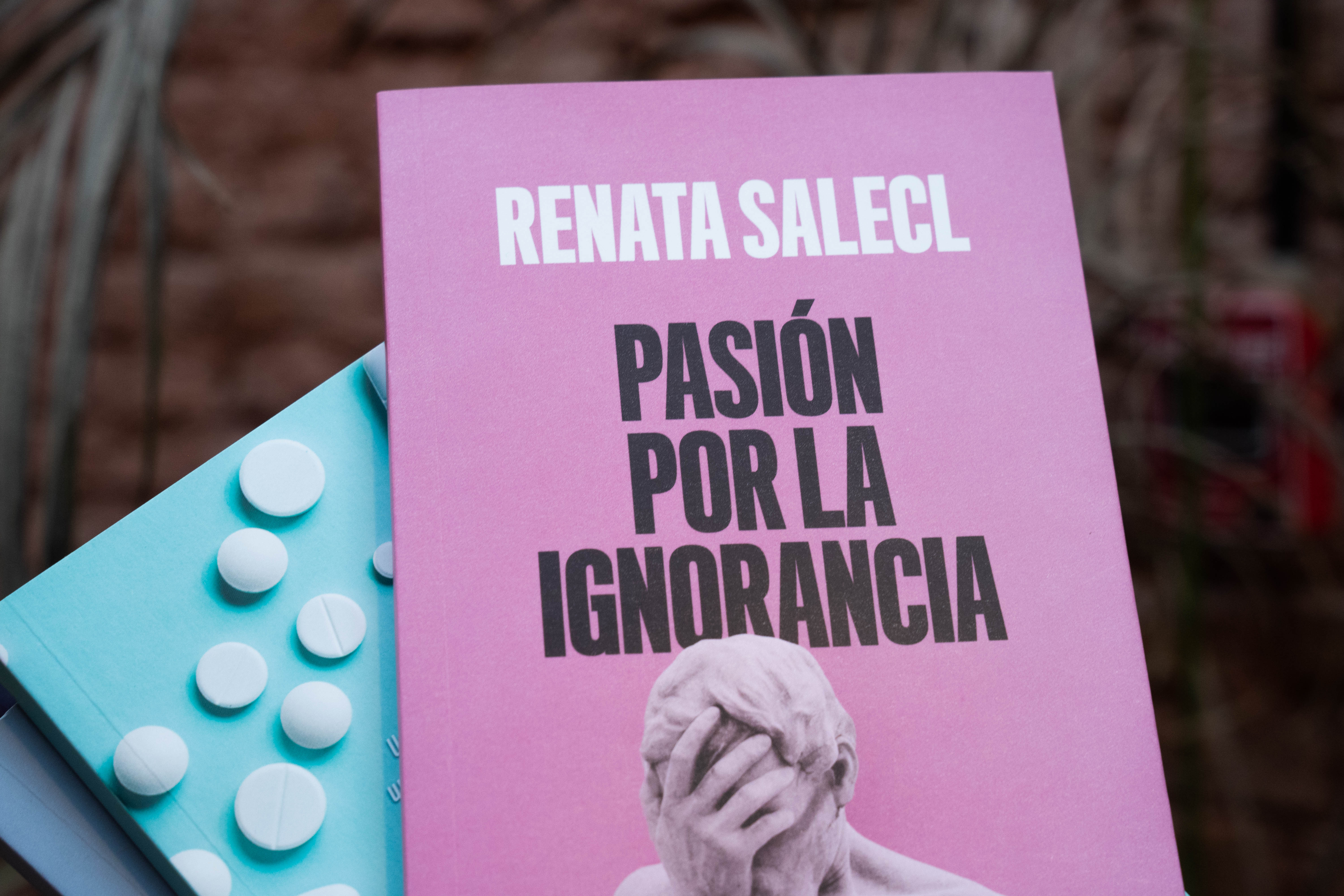 "Pasión por la ignorancia" es el último libro de la teórica eslovena. (Foto: Franco Fafasuli)