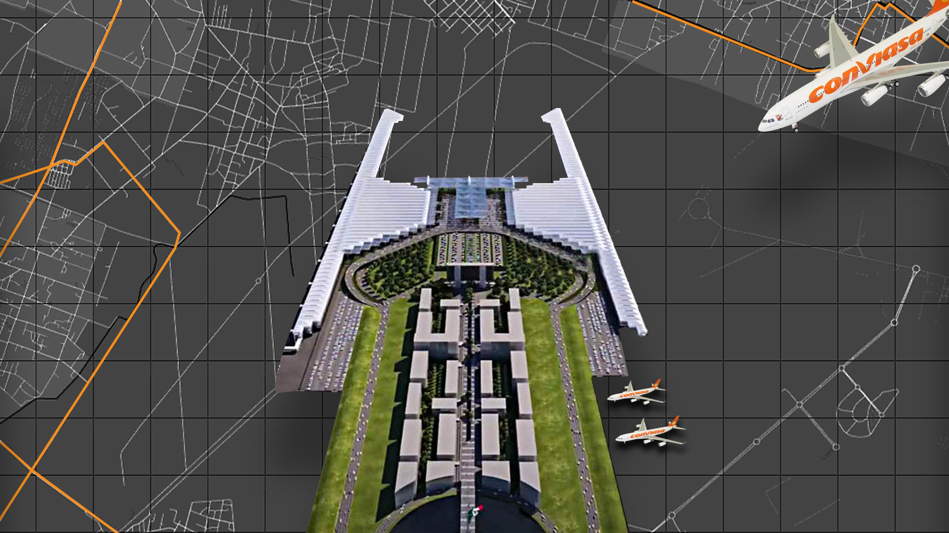 El AIFA tiene previsto iniciar sus actividades con seis a 8 vuelos comerciales.