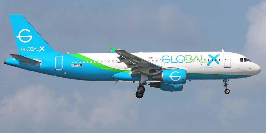 La aerolínea estadounidense Global X operará en Ecuador.