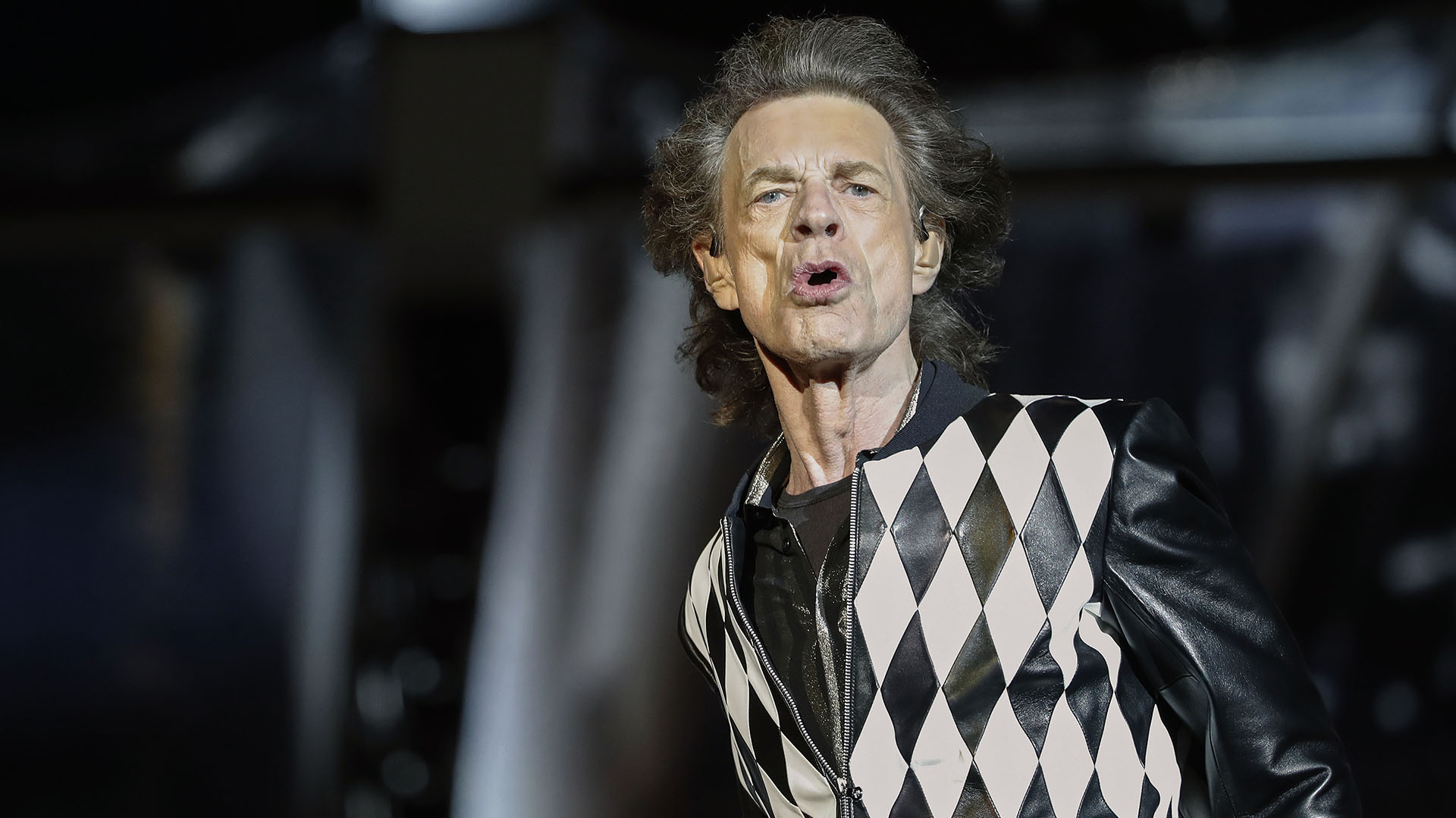Mick Jagger, en la gira "No Filter Tour", en Chicago.  (foto AFP)