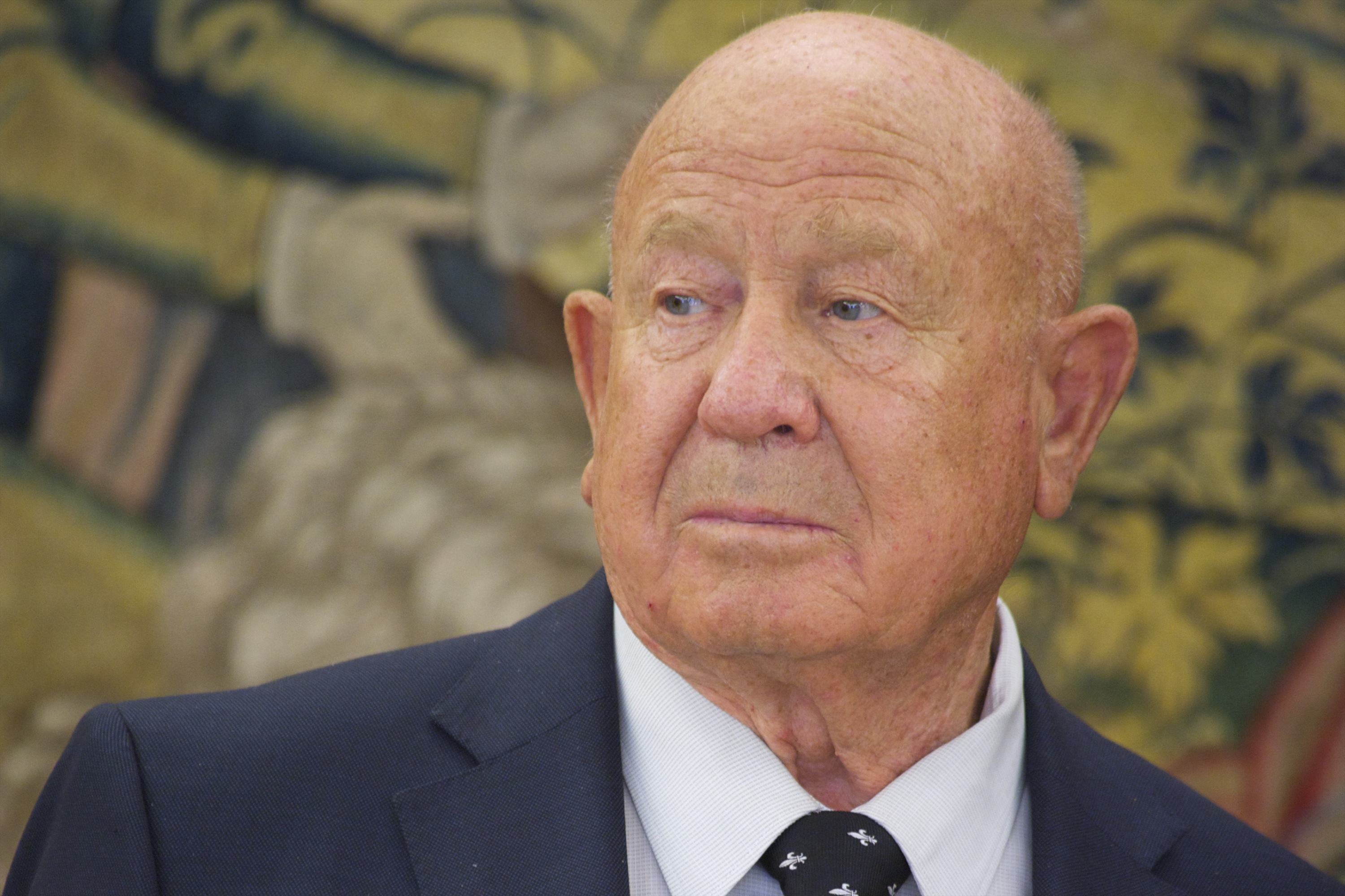 El astronauta ruso Alexei Leonov estuvoen el Palacio de la Zarzuela el 27 de junio de 2011 en Madrid, España (Foto de Carlos Álvarez/Getty Images)