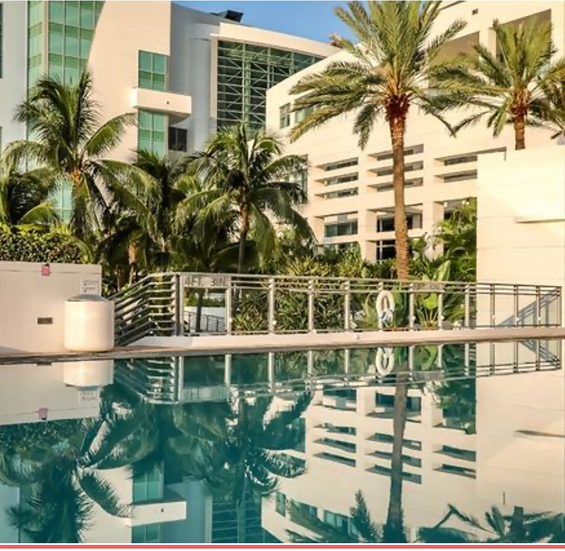 El Diplomat Beach Resort está ubicado sobre la playa de Hollywood, en el sur de la Florida