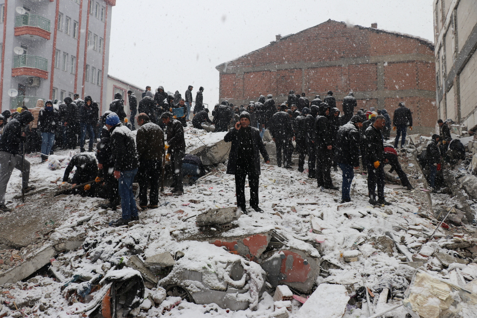 La provincia de Malatya ya estaba devastada por el terremoto anterior (Reuters/IHA)