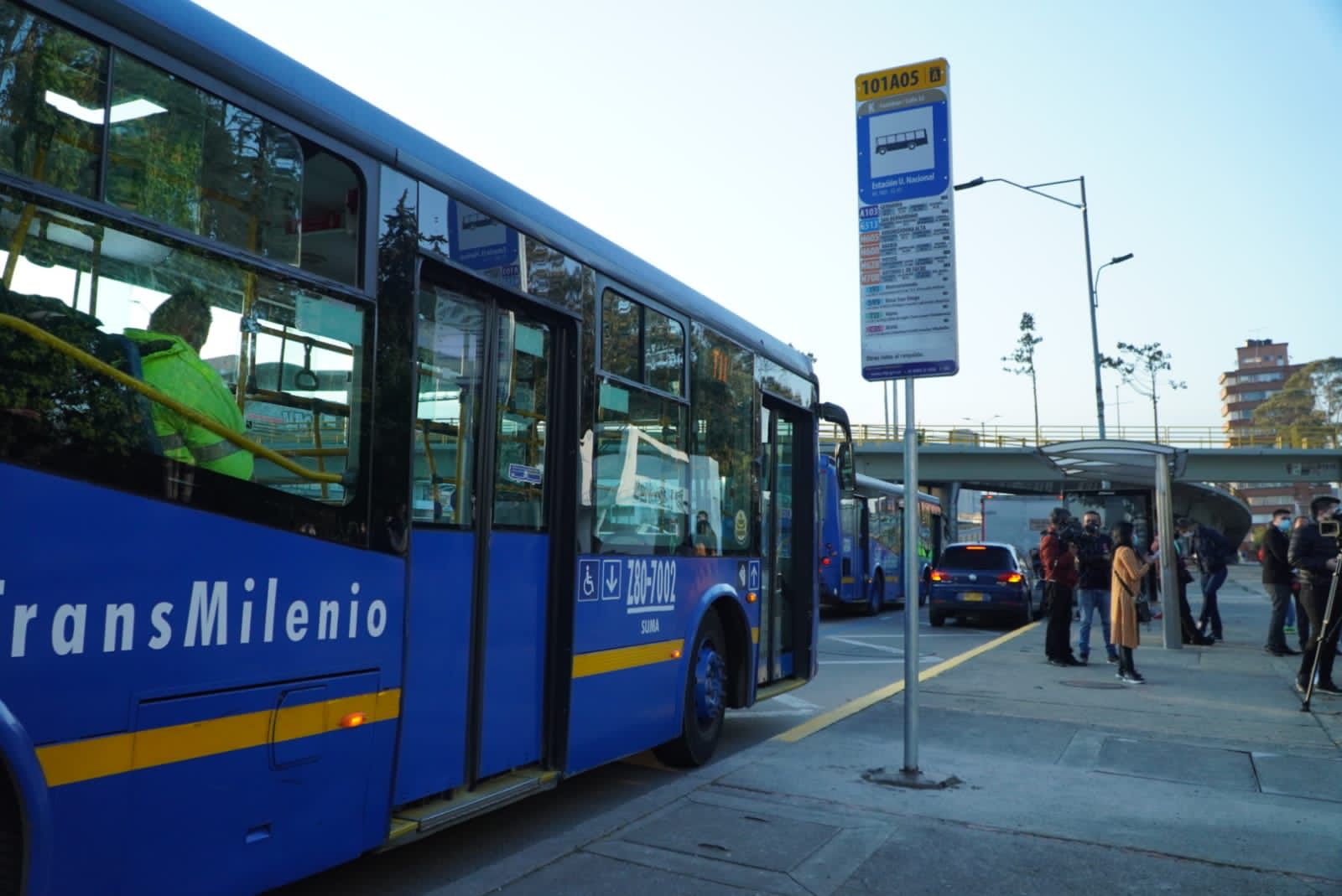 El Distrito dio a conocer nuevas rutas en el Sistema Integrado de Transporte Público (SITP). Foto: Secretaria de Seguridad