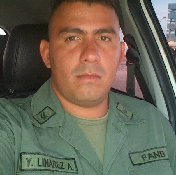 El sargento retirado de las GNB Yesin Antonio Linarez