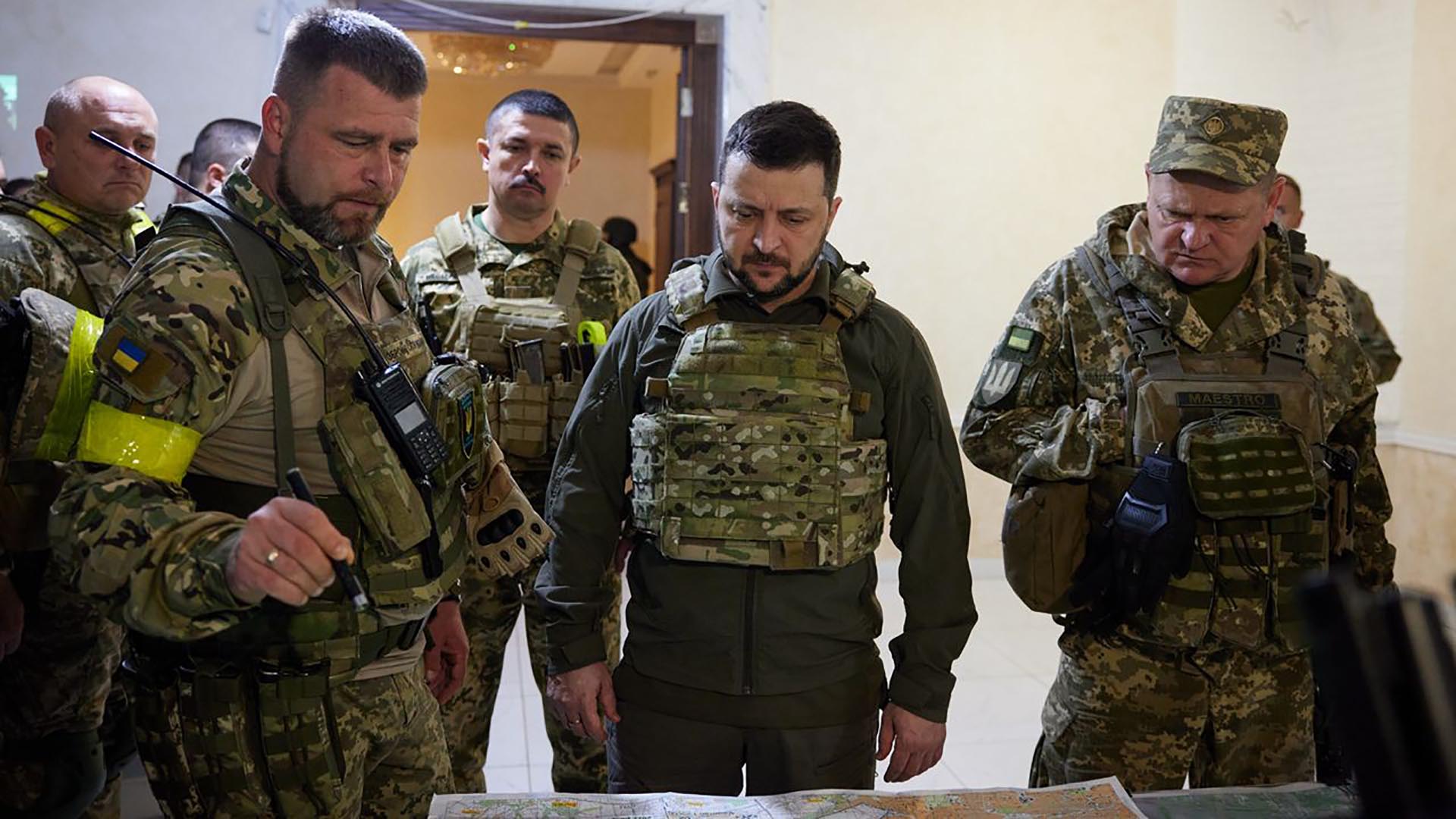 Zelenskyy aseguró que las tropas de Kiev harían todo lo posible para frenar el avance de Rusia en el Donbass